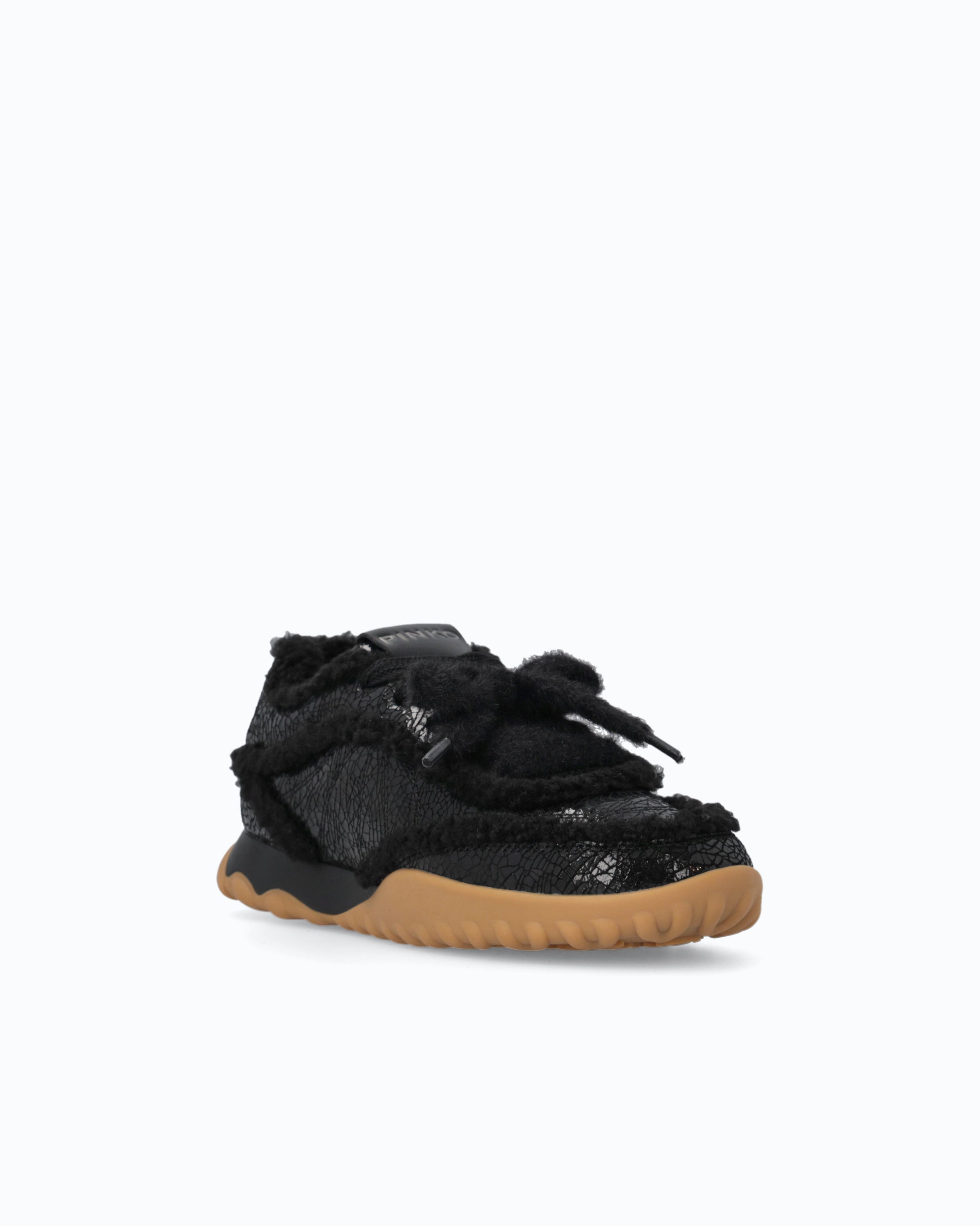 Pinko Gea 02 Sneaker sneakersy skórzane czarne