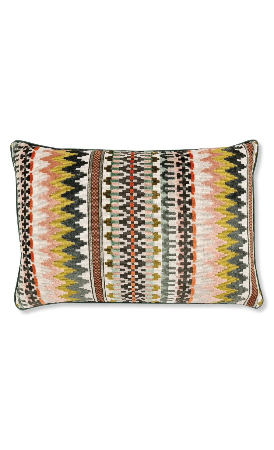 Temperley London Talulah poduszka 60x40 Aruba welurowa