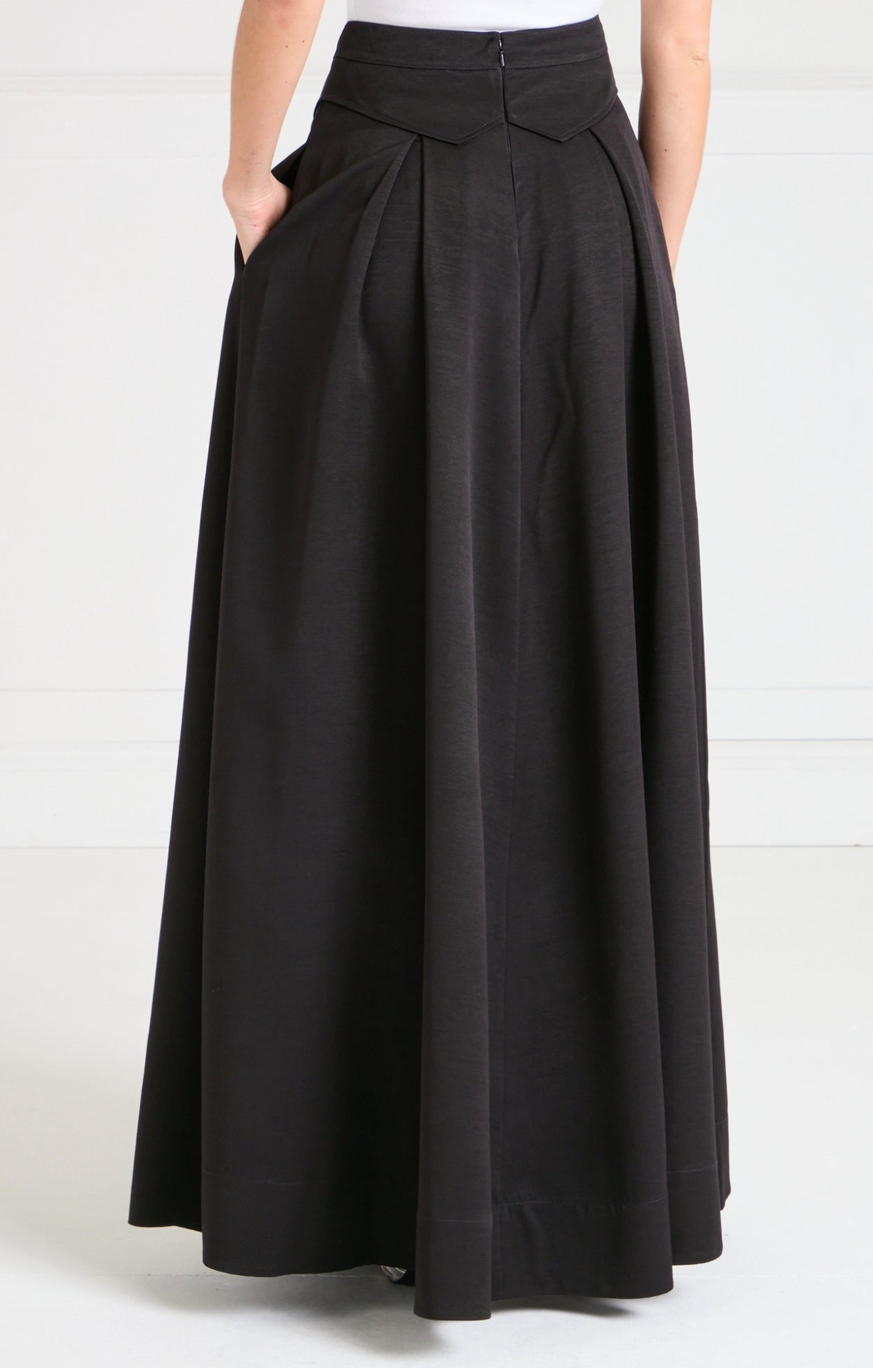 Temperley London Elodie spódnica długa czarna