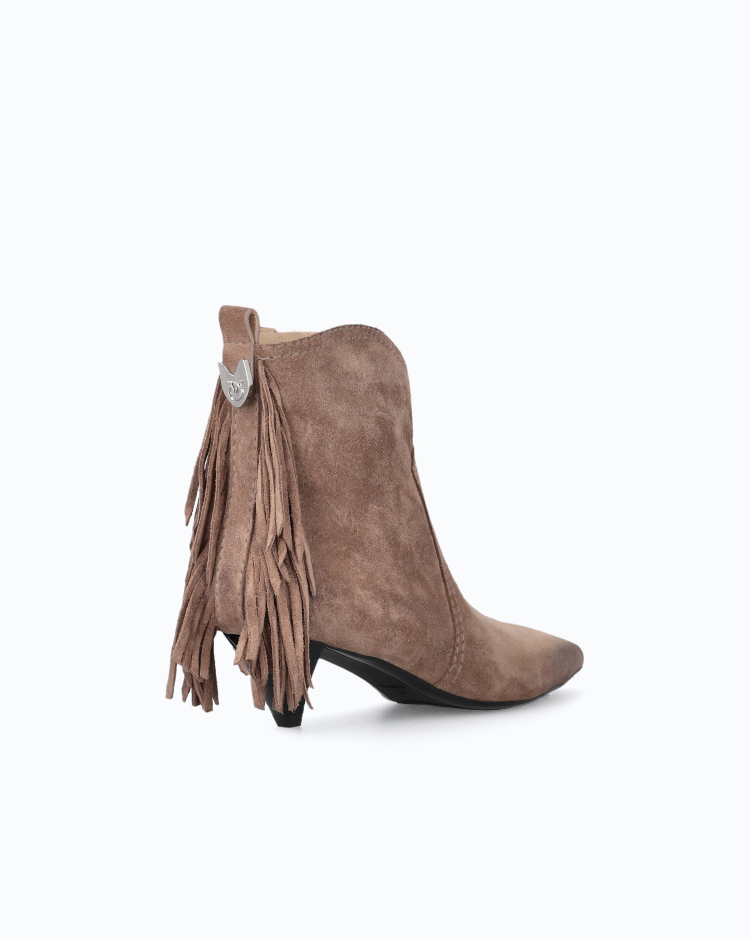 Pinko Didi 01 Ankle Boot botki brązowe zamsz