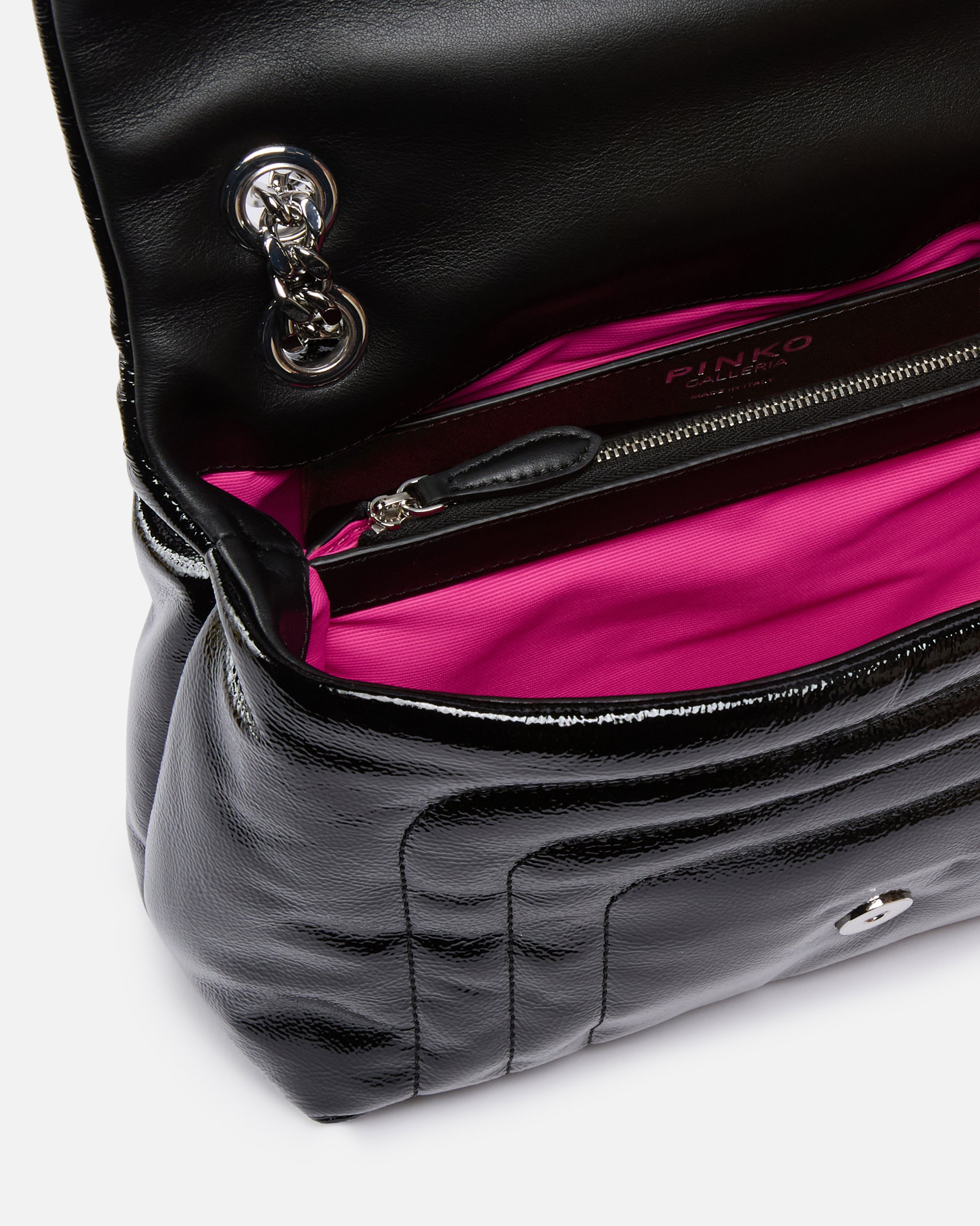 Pinko Love Bag Puff torebka pikowana czarna