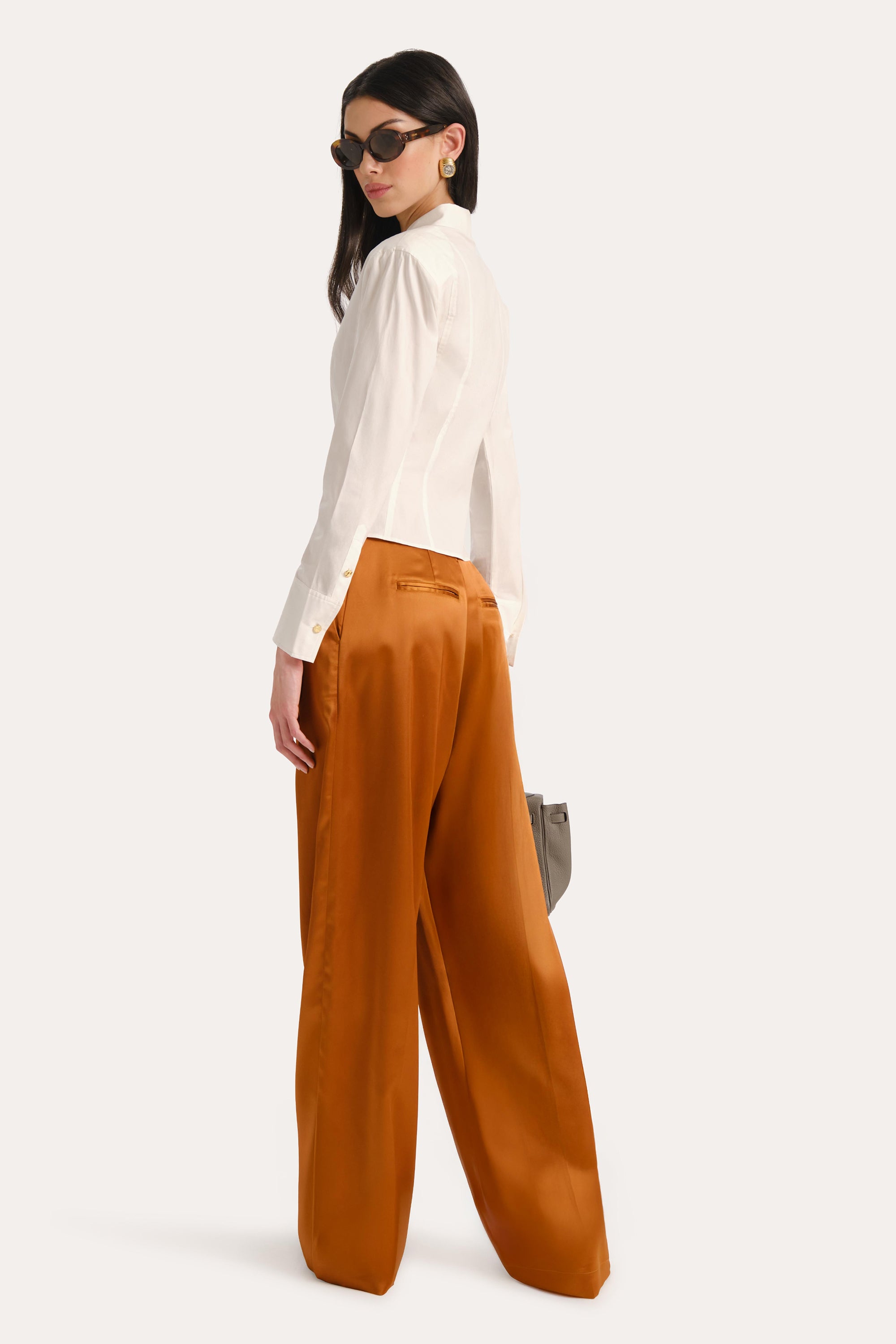 Elie Tahari Marissa koszula bawełniana White