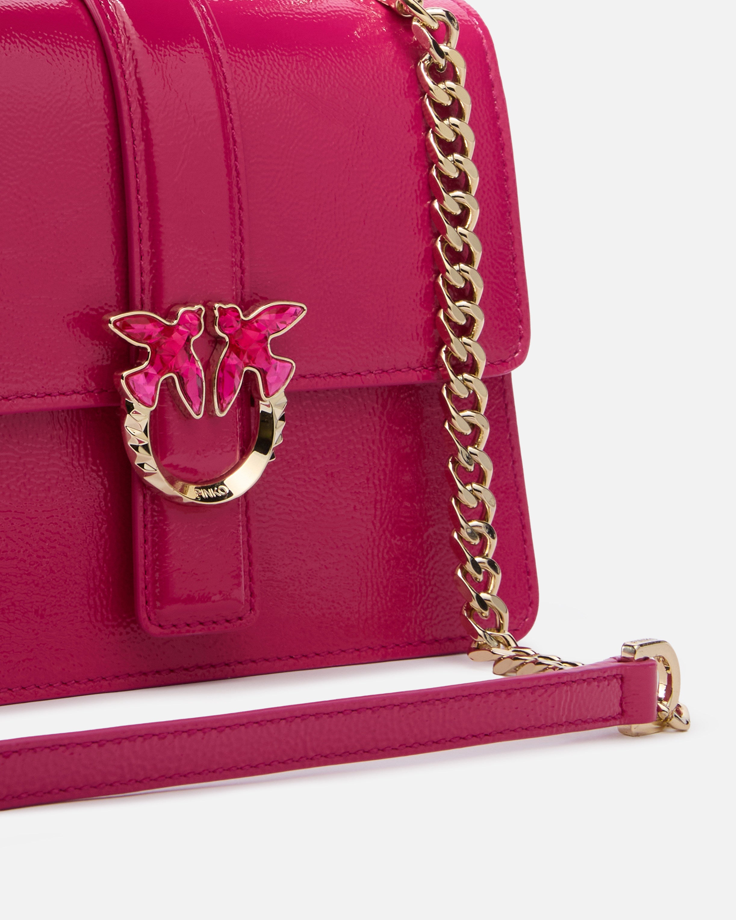 Pinko Mini Love Bag Top Handle Light torebka naplak U