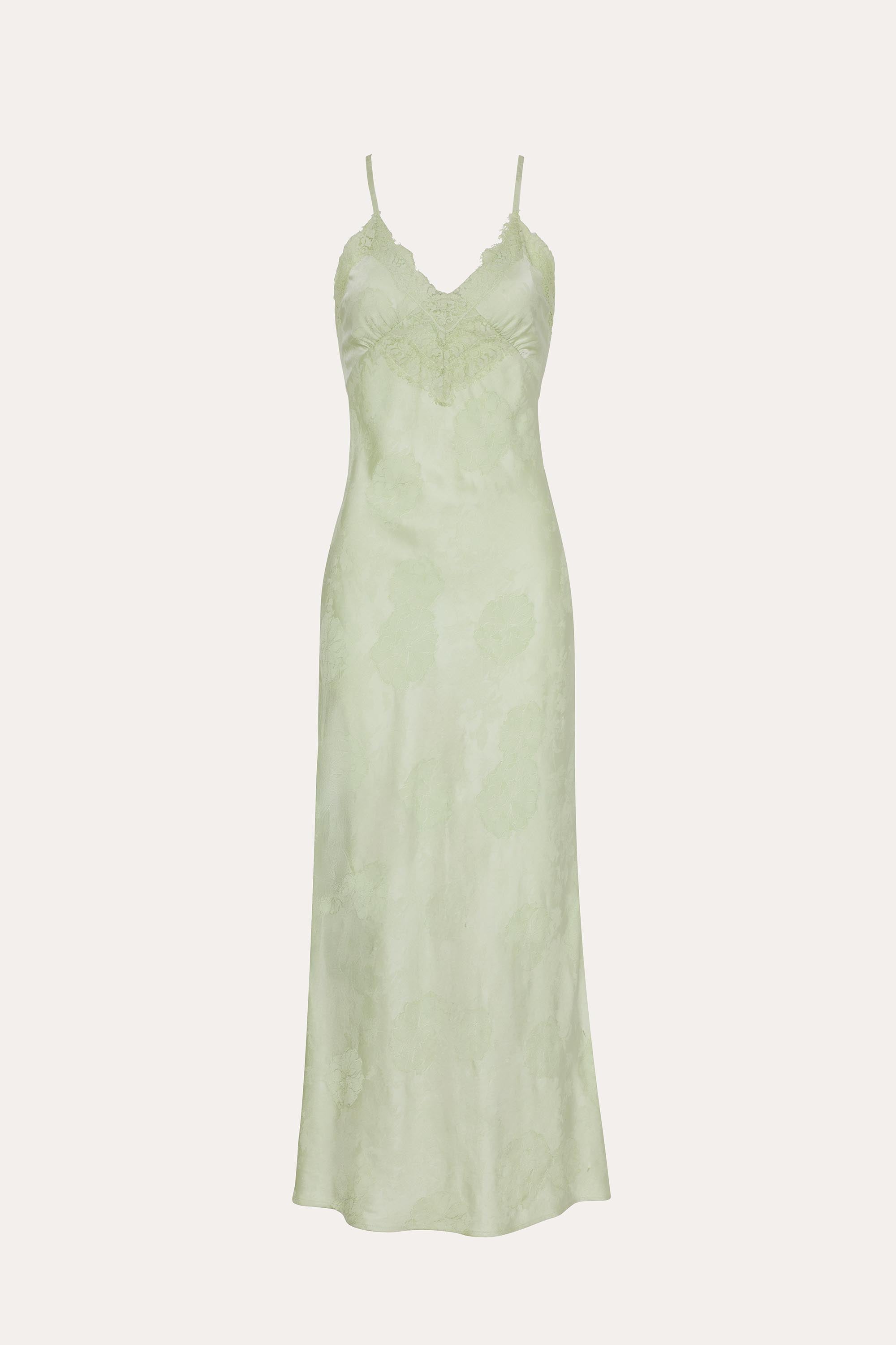 Elie Tahari Savannah Dress sukienka Sage Mist żakardowa