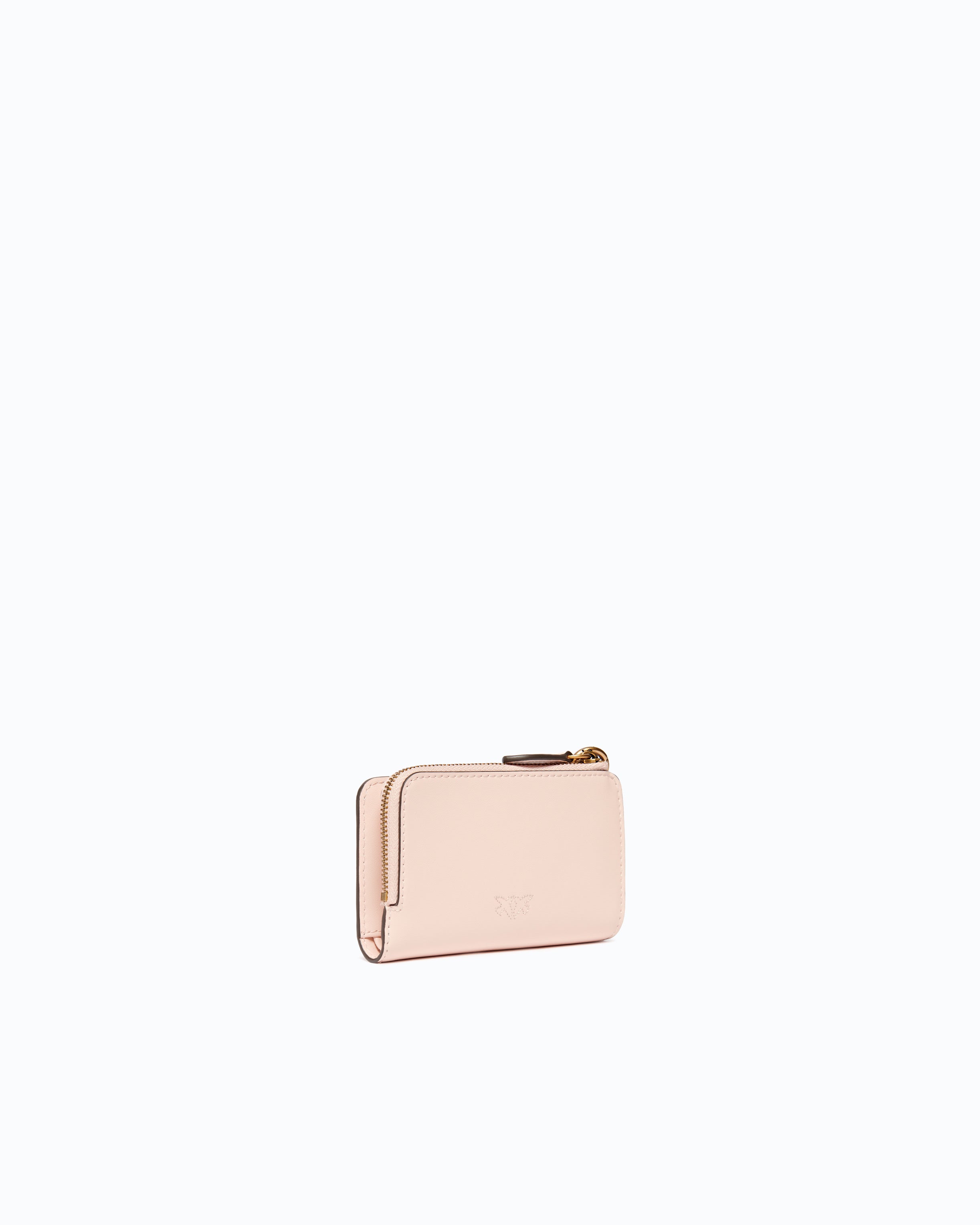 Pinko Mini Wallet portfel skórzany z chwostikiem