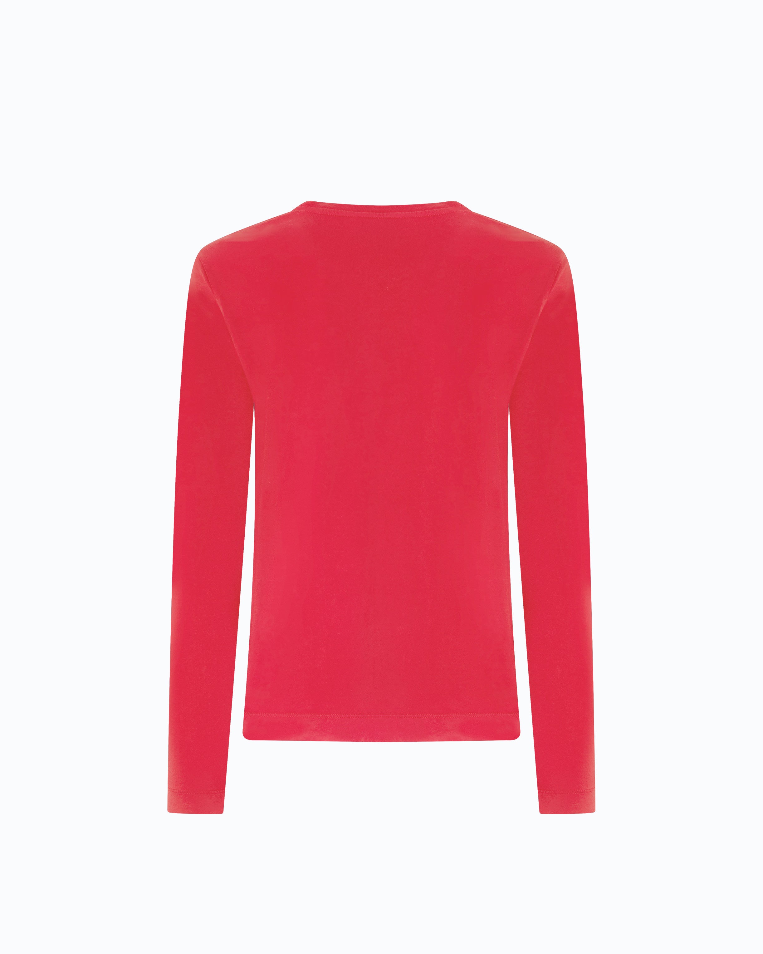 Pinko Toblino t-shirt bawełniany z logo długi rękaw