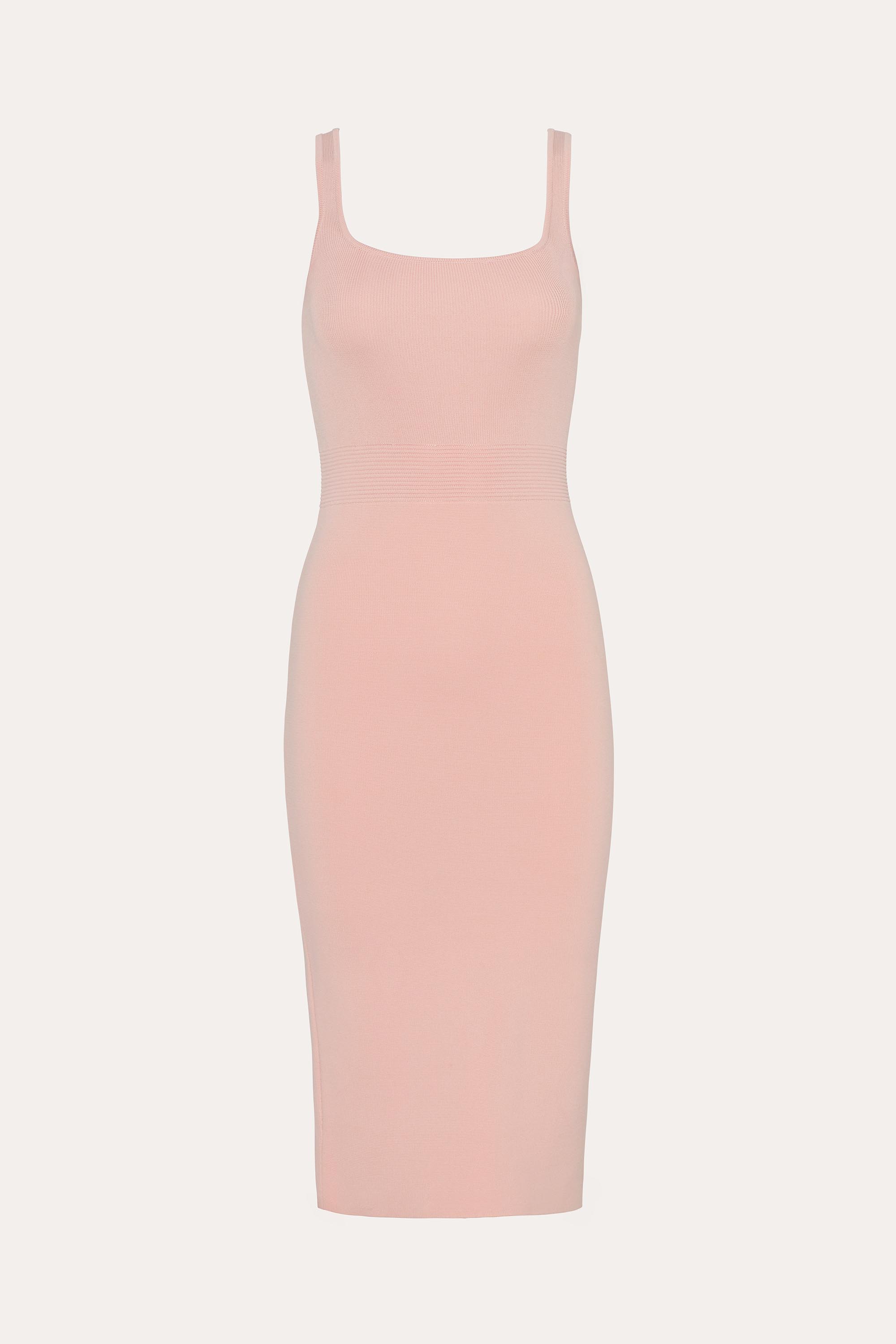 Elie Tahari Milano Mila sukienka midi dusty rose