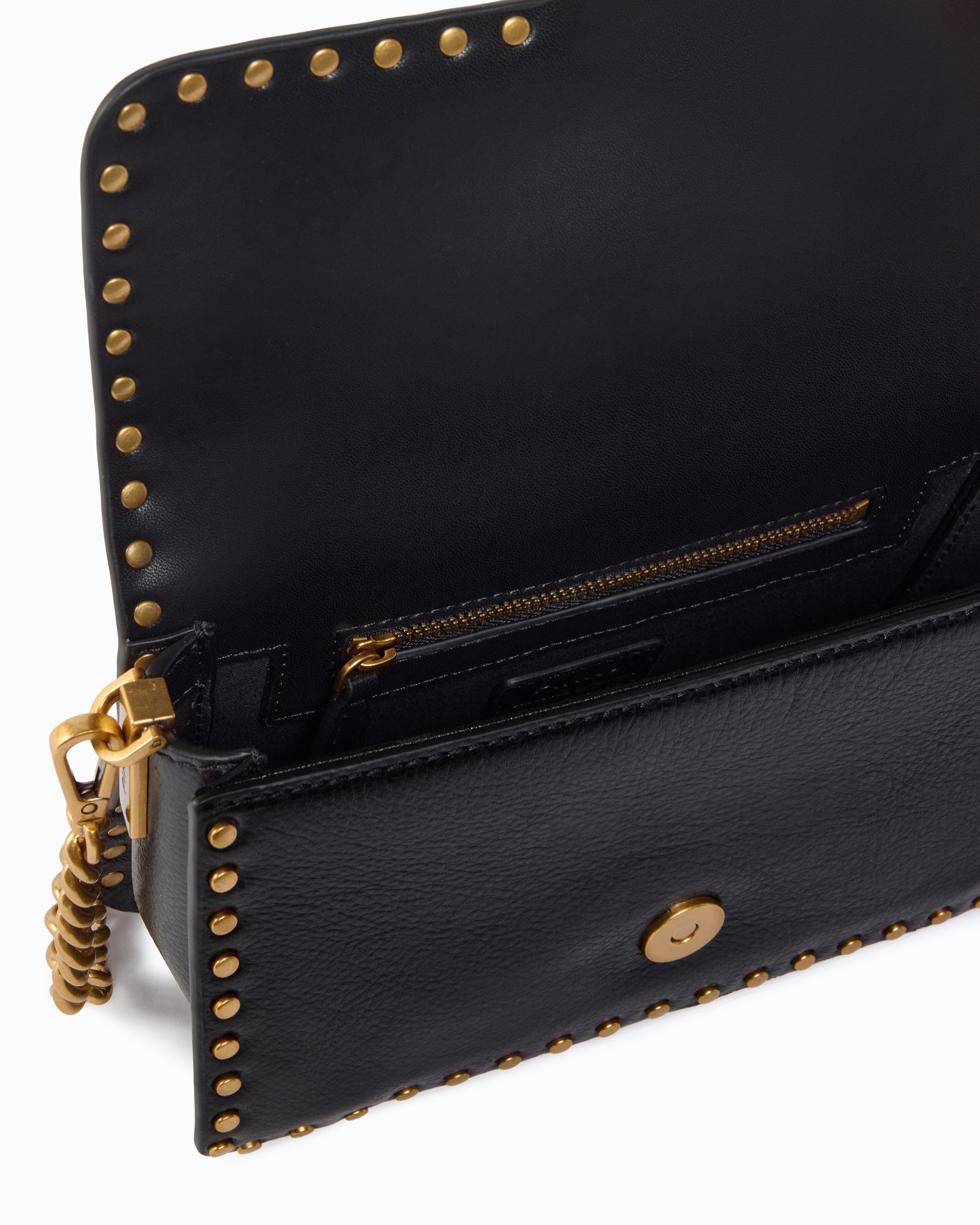 Pinko Love One Slouchy torebka skórzana czarna U