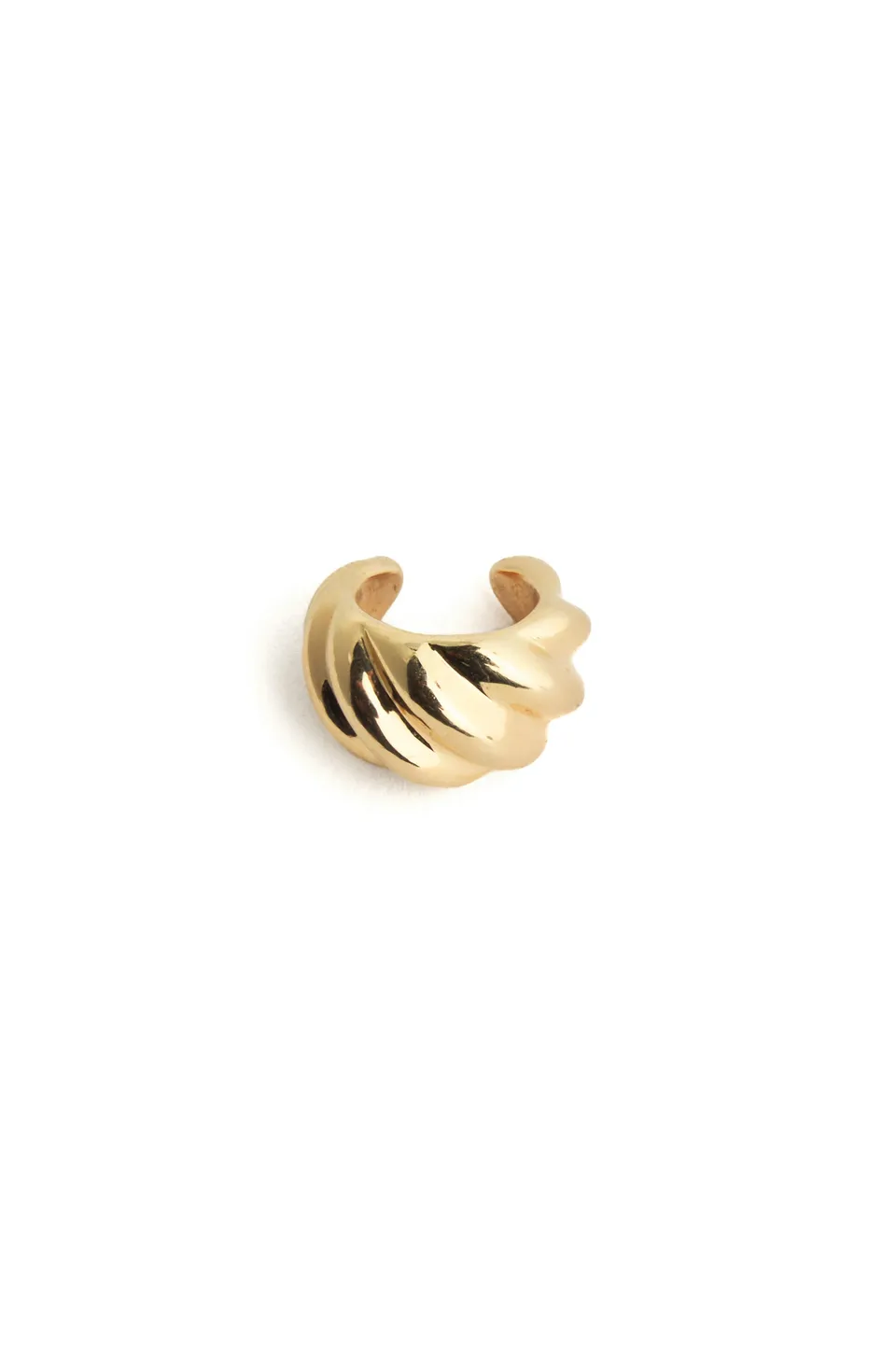 Bronx and Banco Gilded Coil Gold nausznica złota