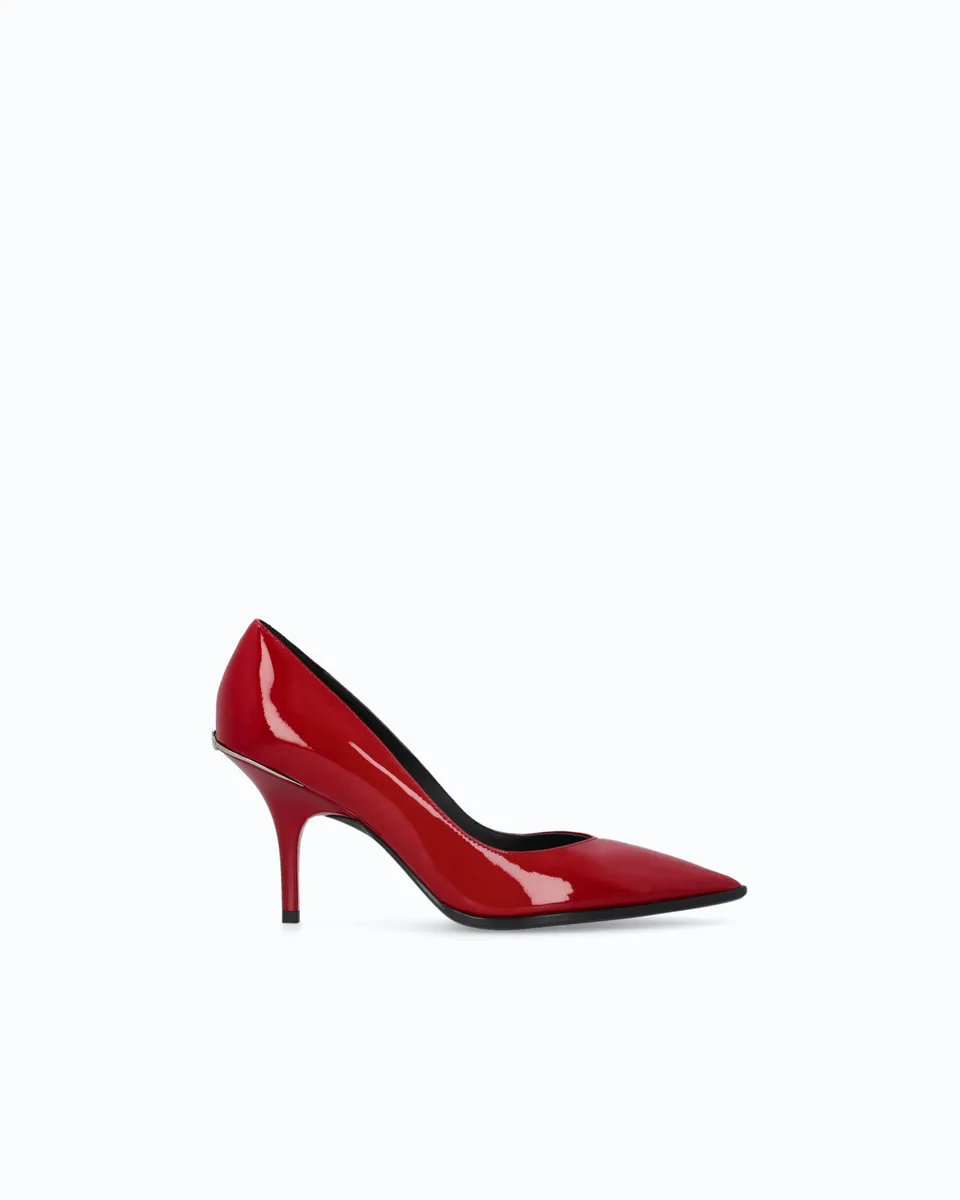Pinko Lady 11 Pump czółenka czerwone lakier