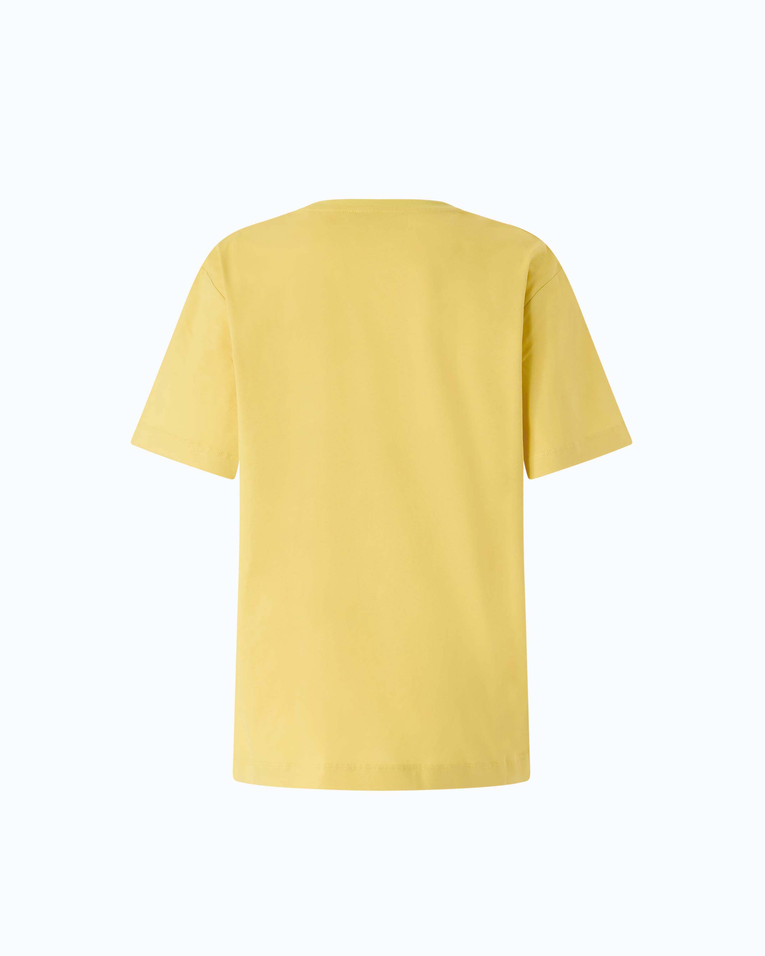 Pinko Strepitoso T-shirt Love Birds żółty