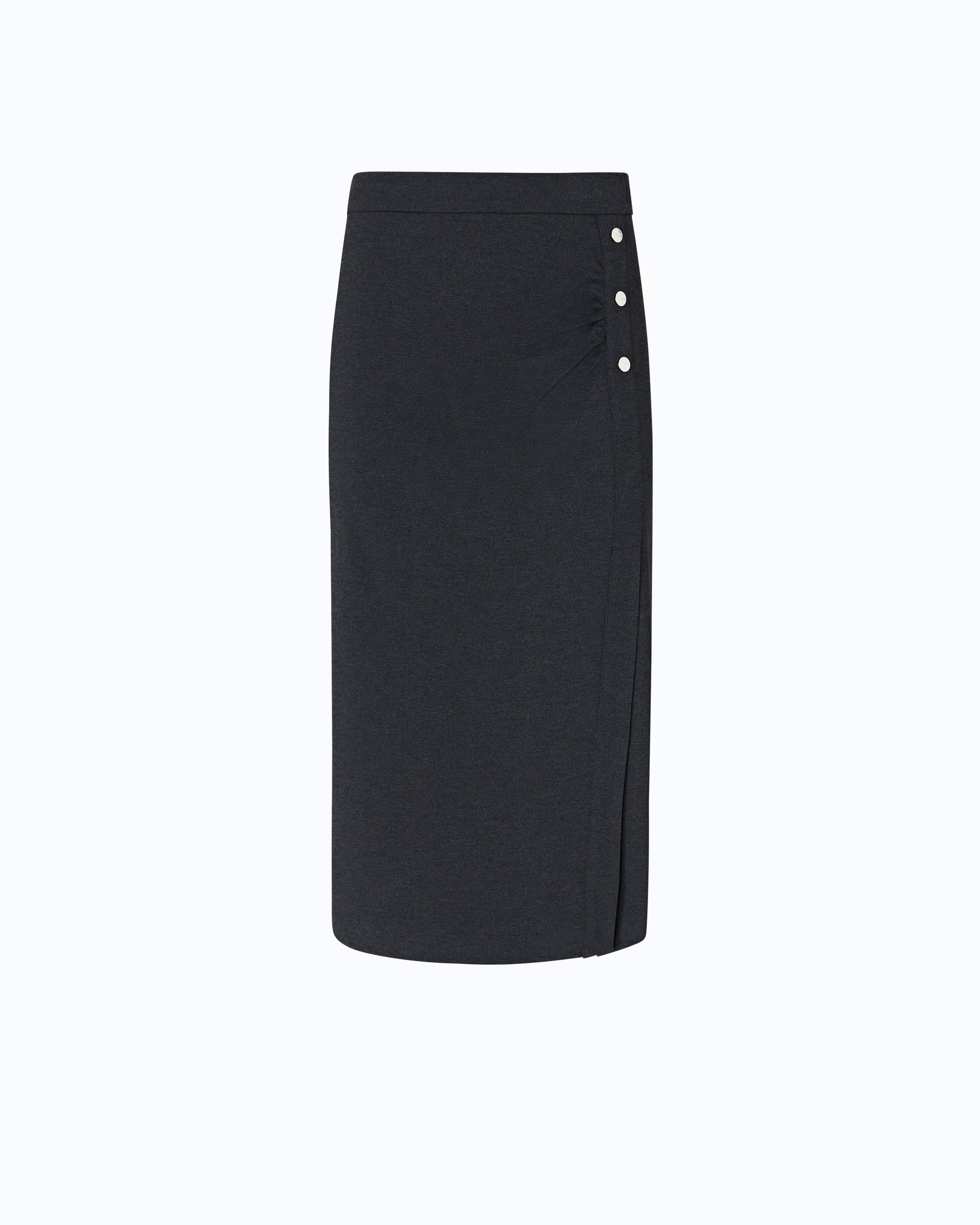 Pinko Genziana Skirt spódnica midi szara