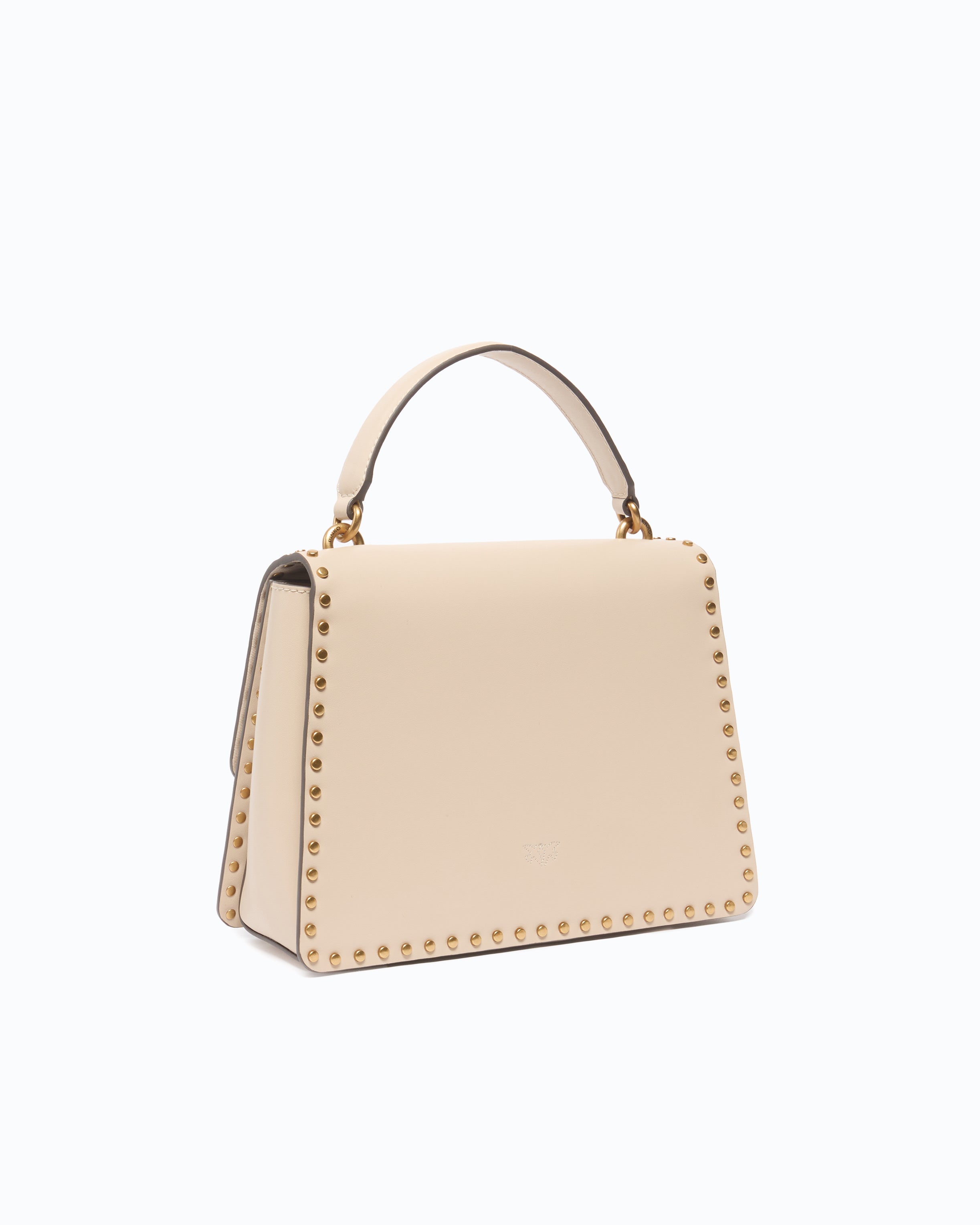 Pinko Love Bag Top Handle Light torebka beżowa