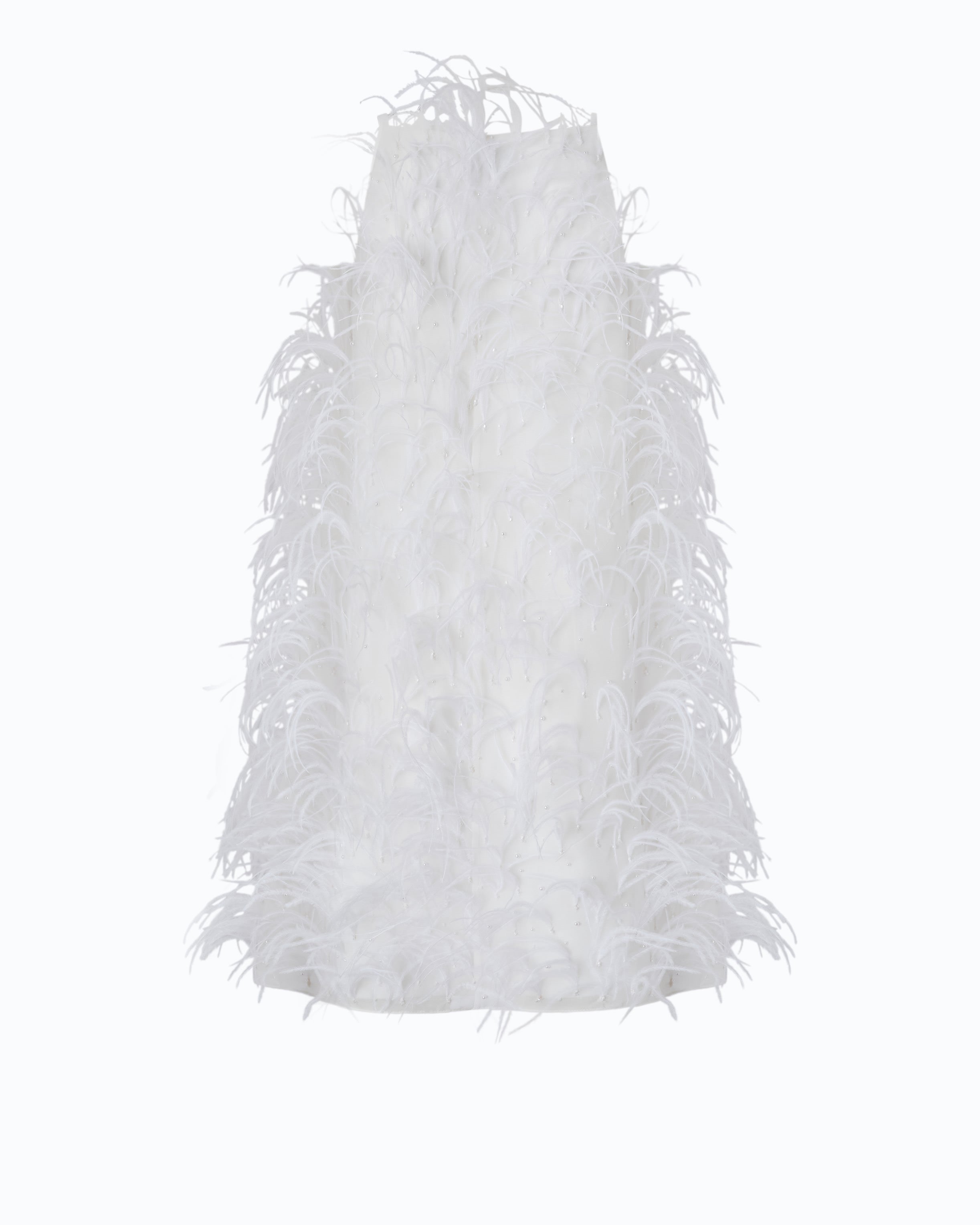 Pinko Piripicchio Dress sukienka koktajlowa piórka