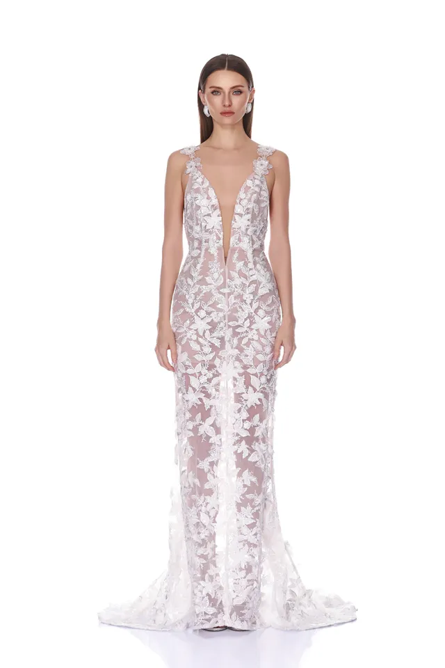 Bronx and Banco Eden Blanc Gown suknia ślubna biała