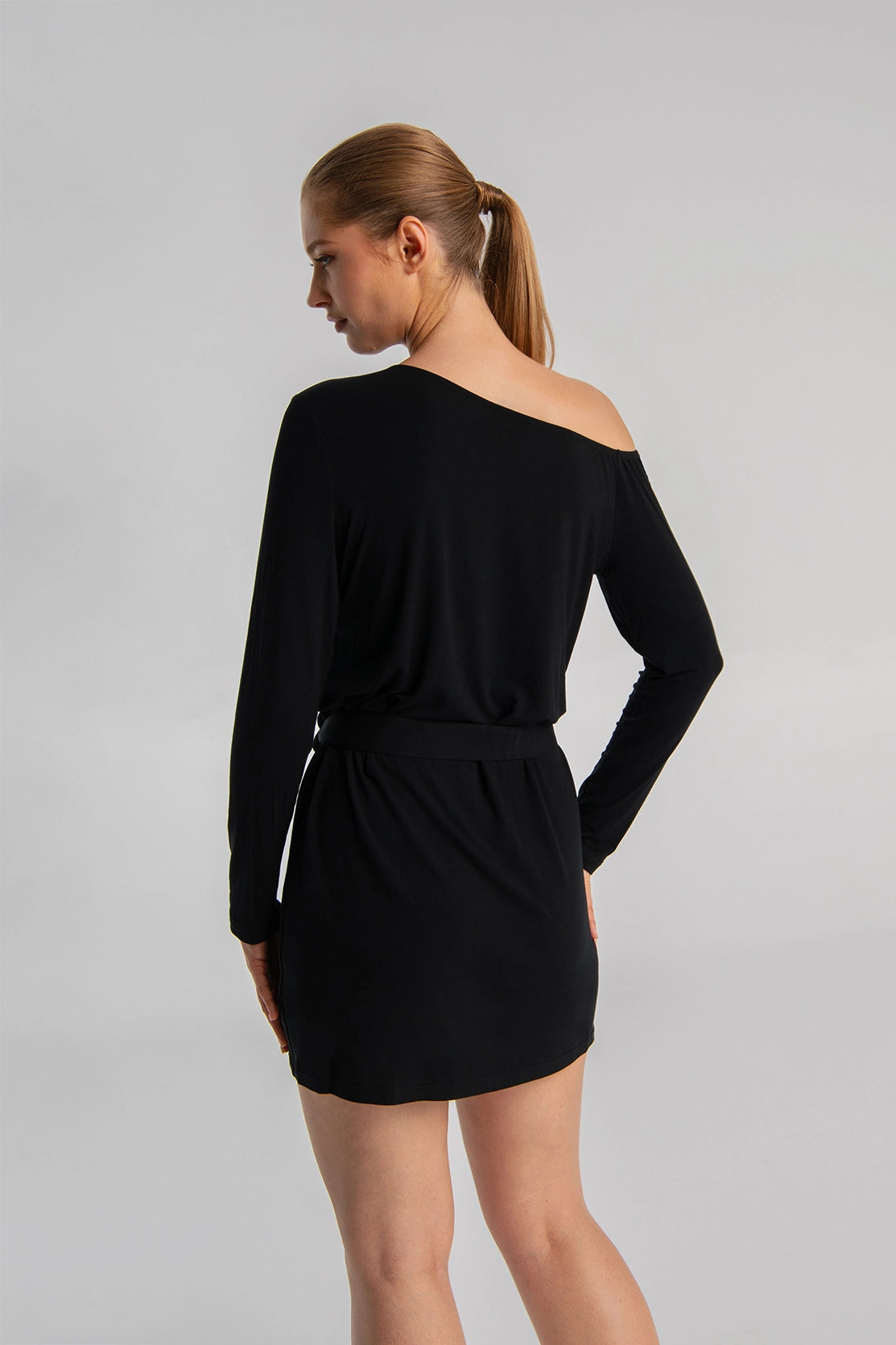 Nudyess Sable sukienka mini Black modal