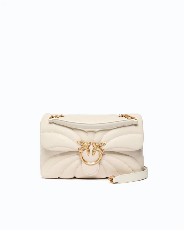 Pinko Love Puff Classic torebka pikowana biała U