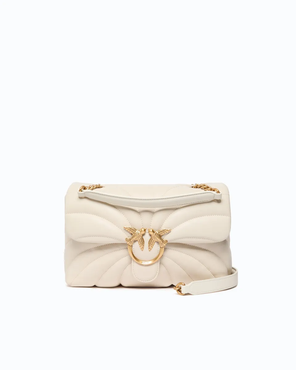 Pinko Love Puff Classic torebka pikowana biała U