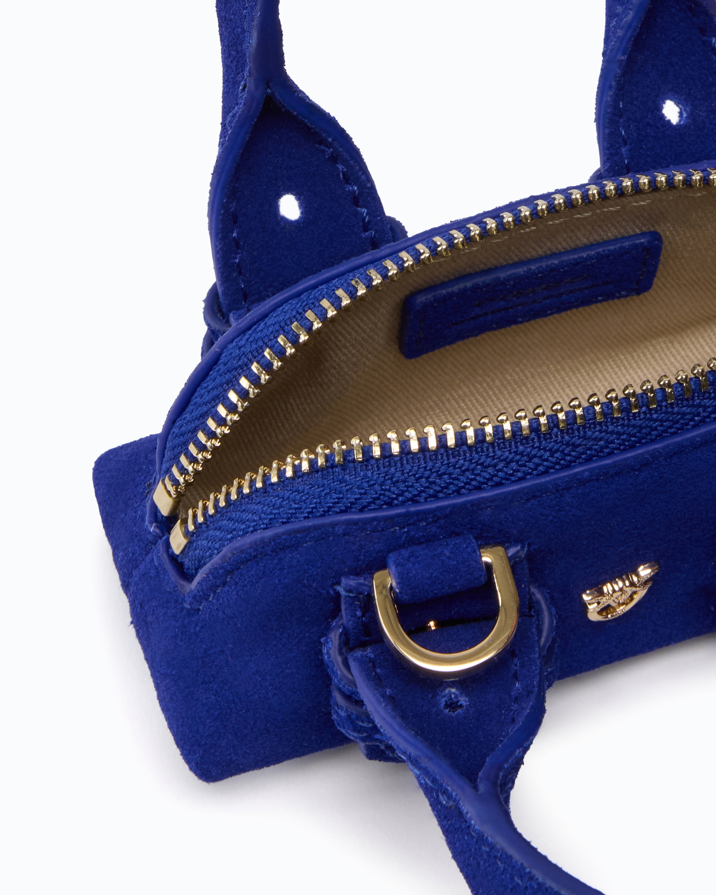 Pinko Escape Bag Nano torebka zamszowa kwiat