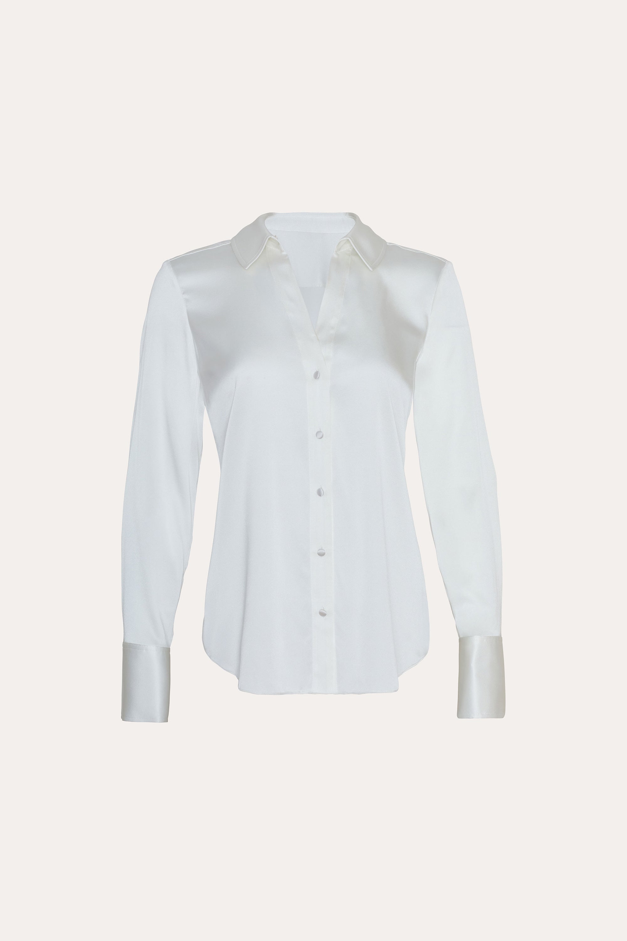 Elie Tahari Sophia koszula Fresh Pearl jedwabna