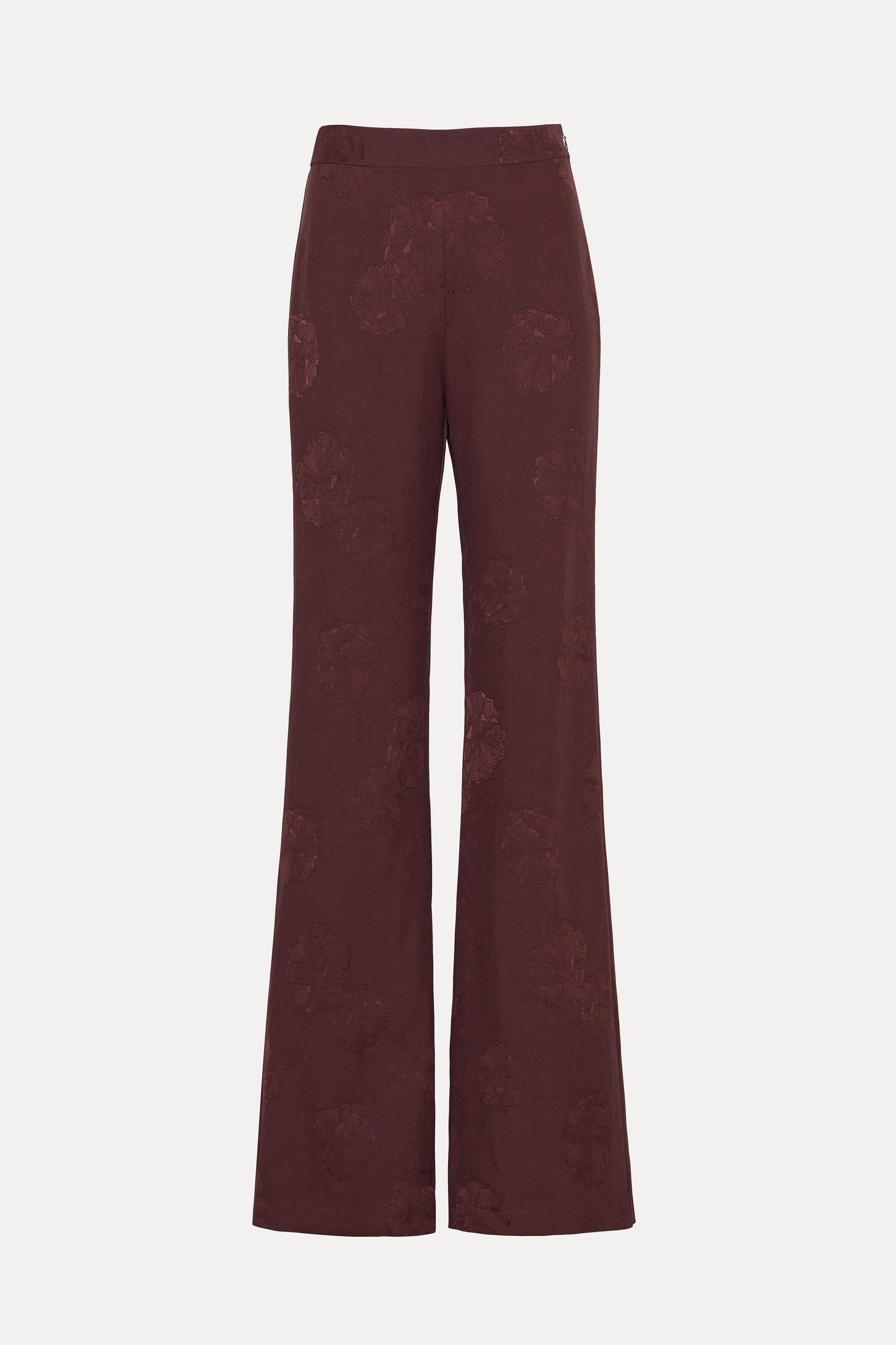 Elie Tahari Savannah E8011206 spodnie Bitter Chocolate