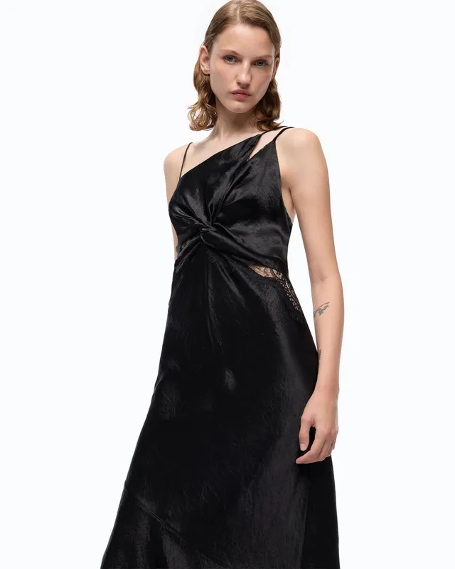 Pinko Ferrari Dress sukienka długa czarna