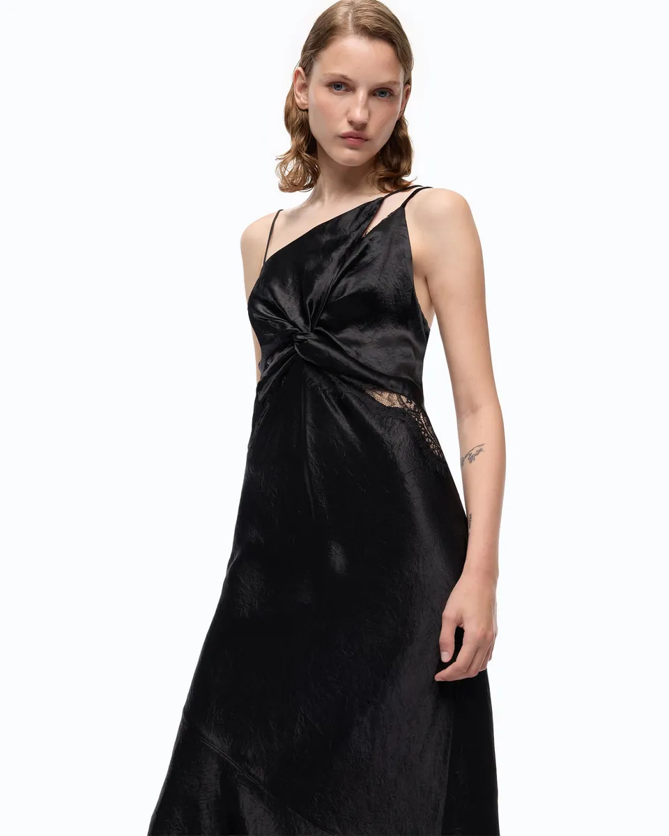 Pinko Ferrari Dress sukienka długa czarna