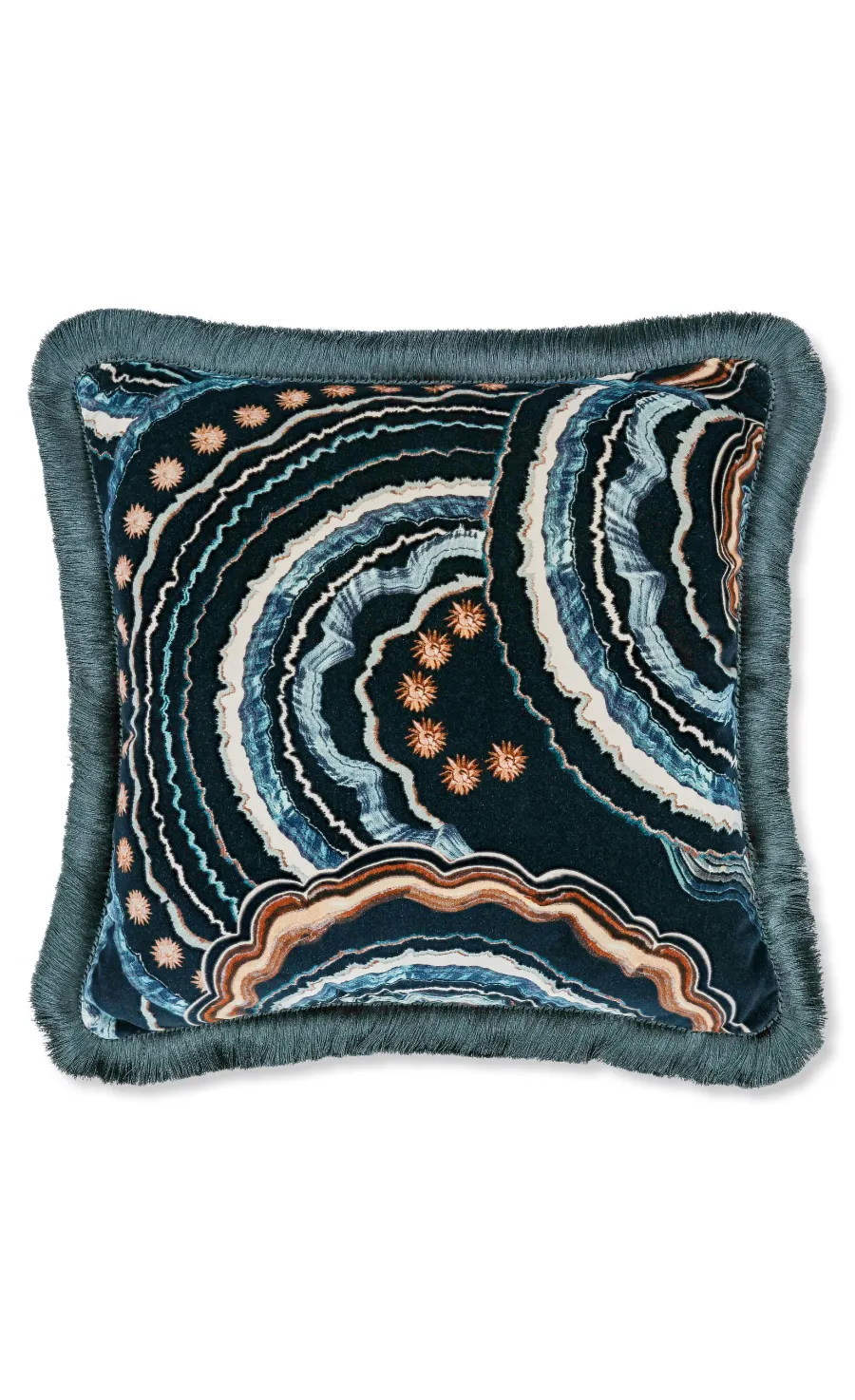 Temperley London Fantasia Cushion poduszka 50x50 welur