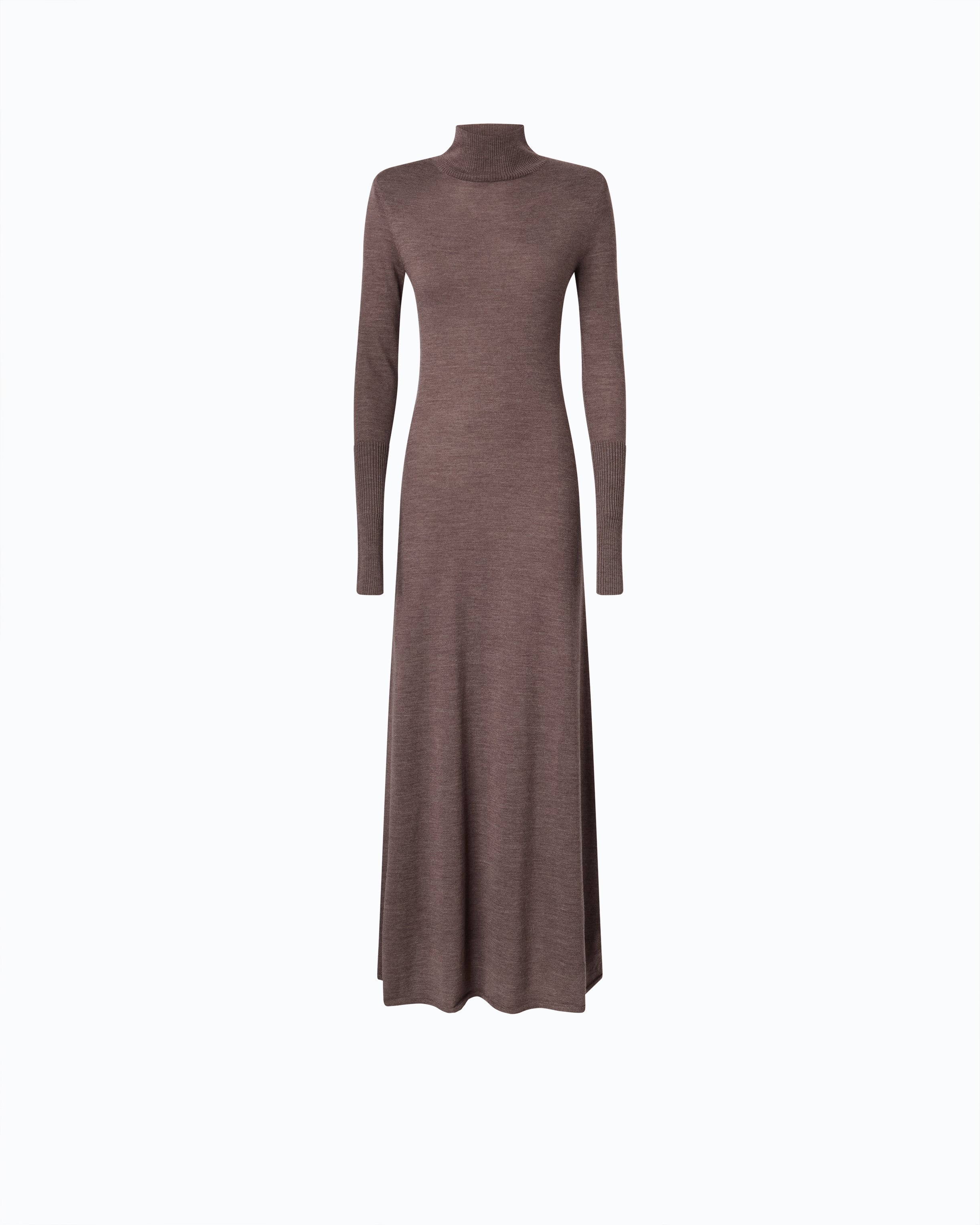 Pinko Londra Dress sukienka długa wełna merynosów