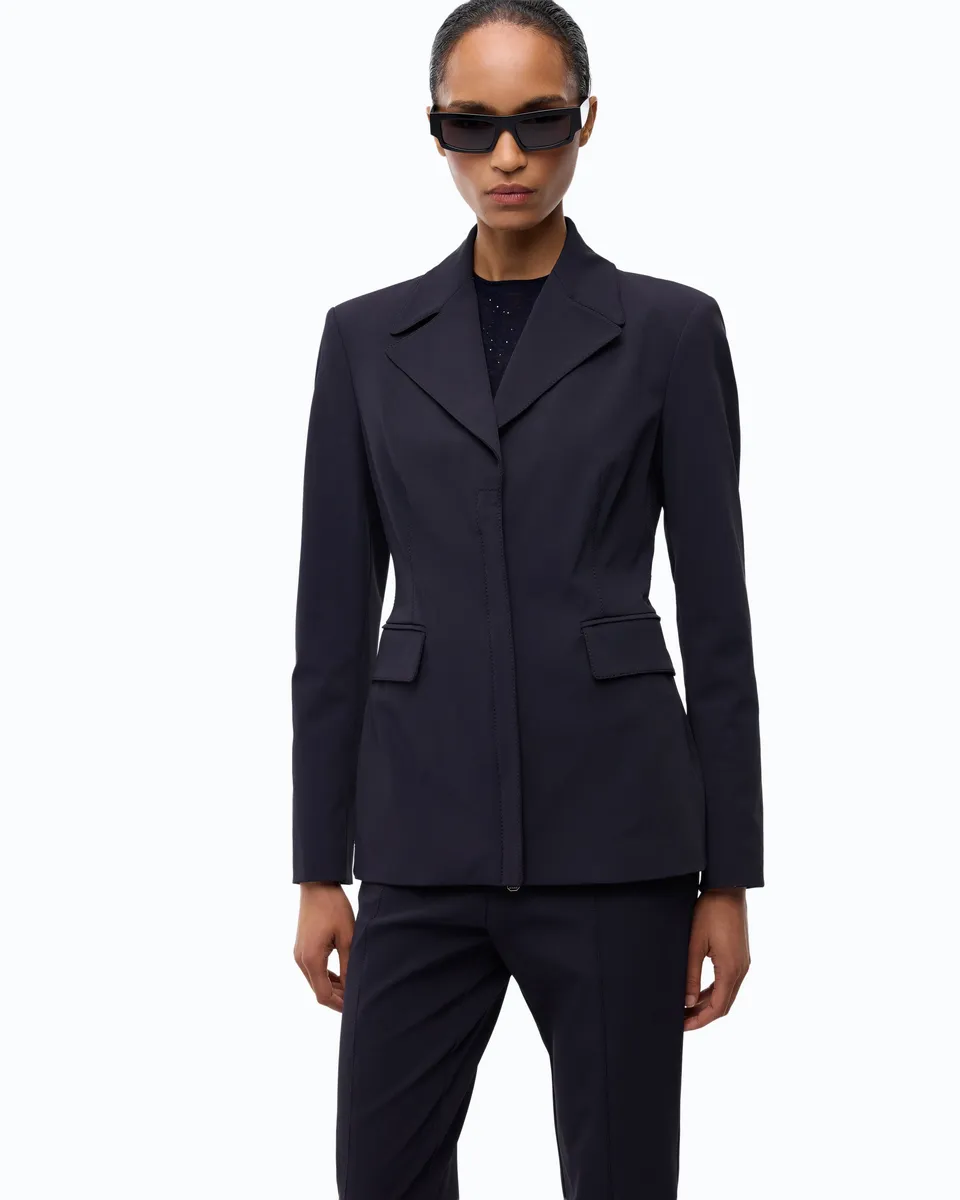 Pinko Terlaner Jacket marynarka techniczna niebieska
