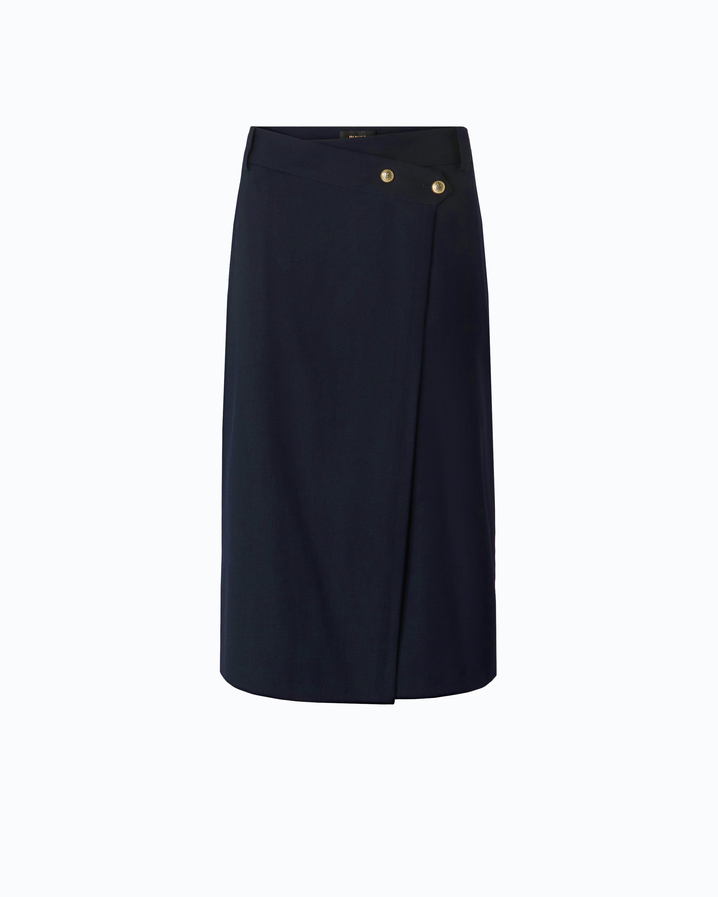 Pinko Marzemino Skirt spódnica ołówkowa niebieska