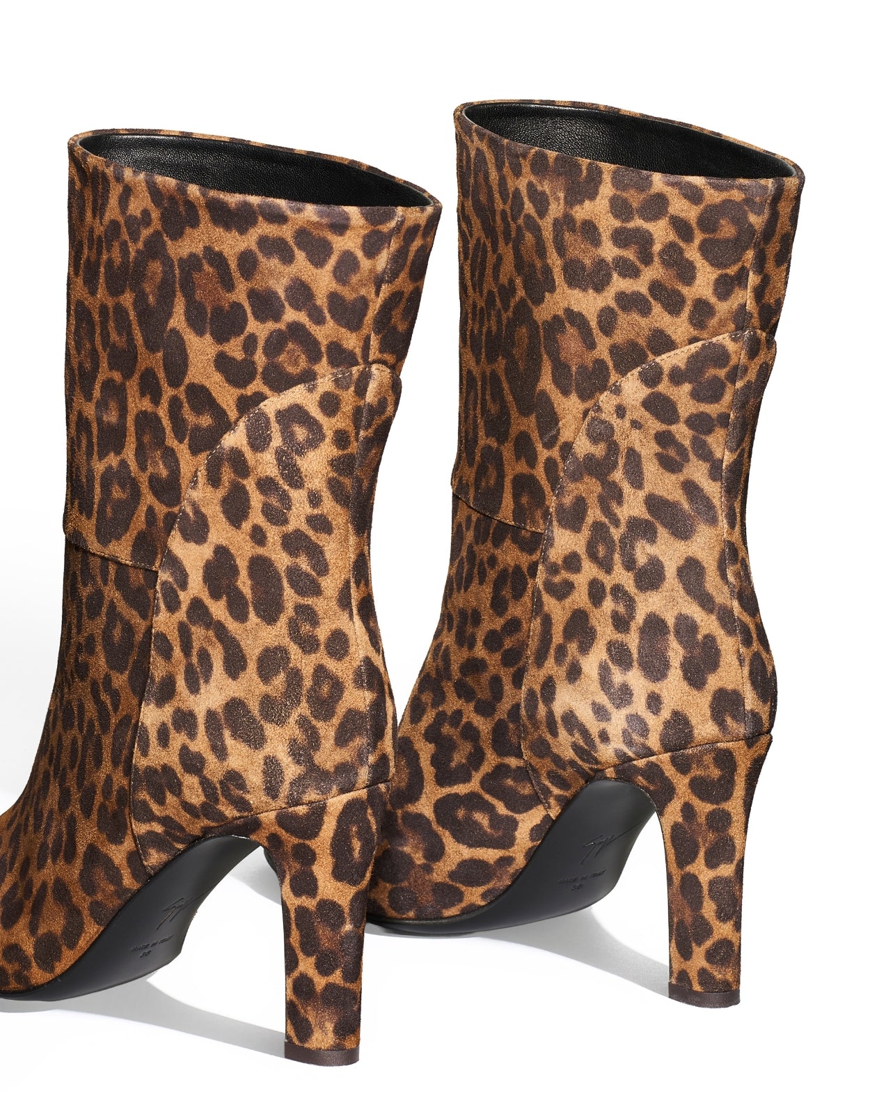 Temperley London Dusk botki panterka obcas 9 cm