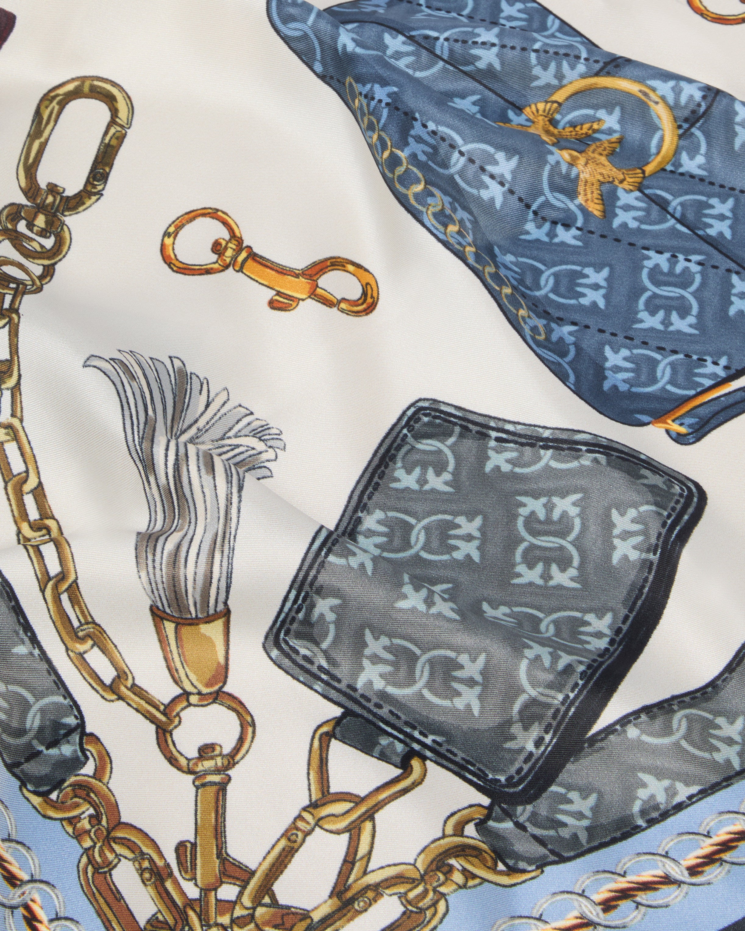 Pinko Limbo Foulard apaszka czarna w torebki