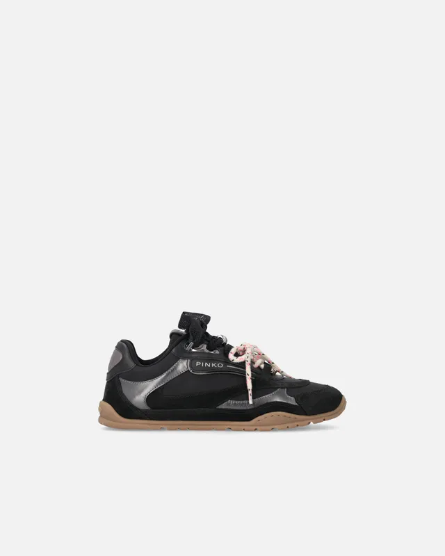 Pinko Yulia 01 sneakersy podwójne sznurowadła