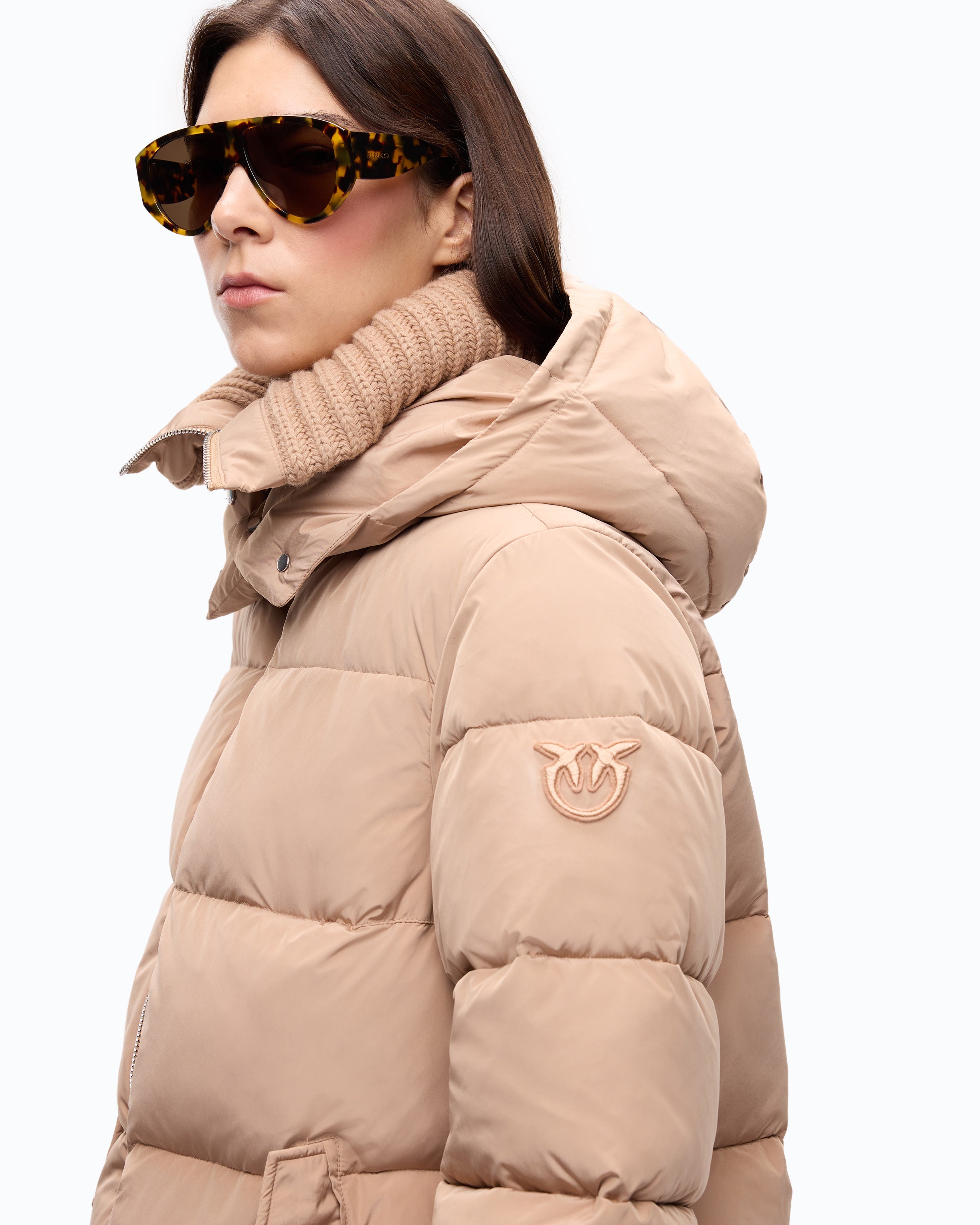 Pinko Dulcamara kurtka puchowa wodoodporna oversize