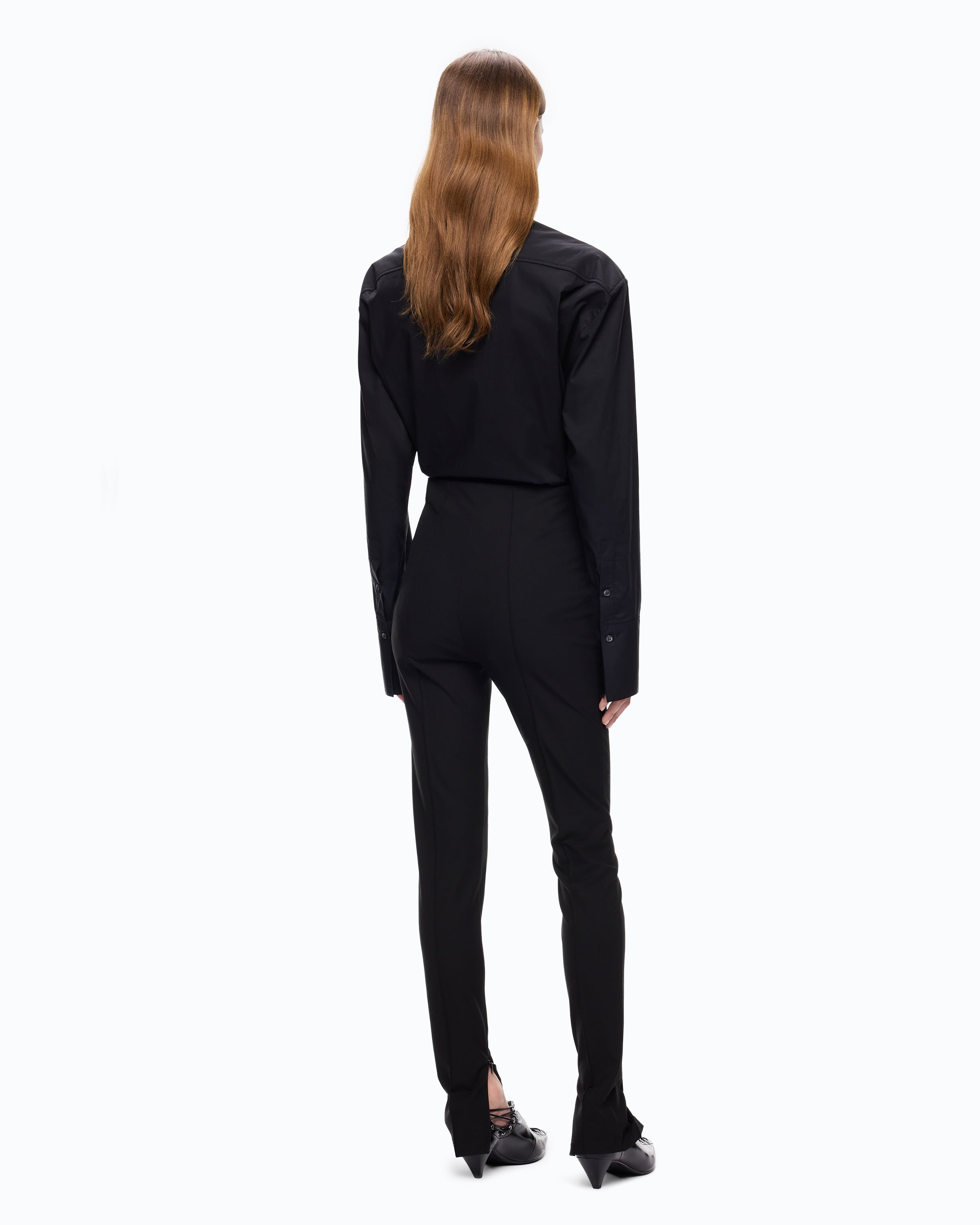 Pinko Astra Pants spodnie skinny bi-stretch czarne