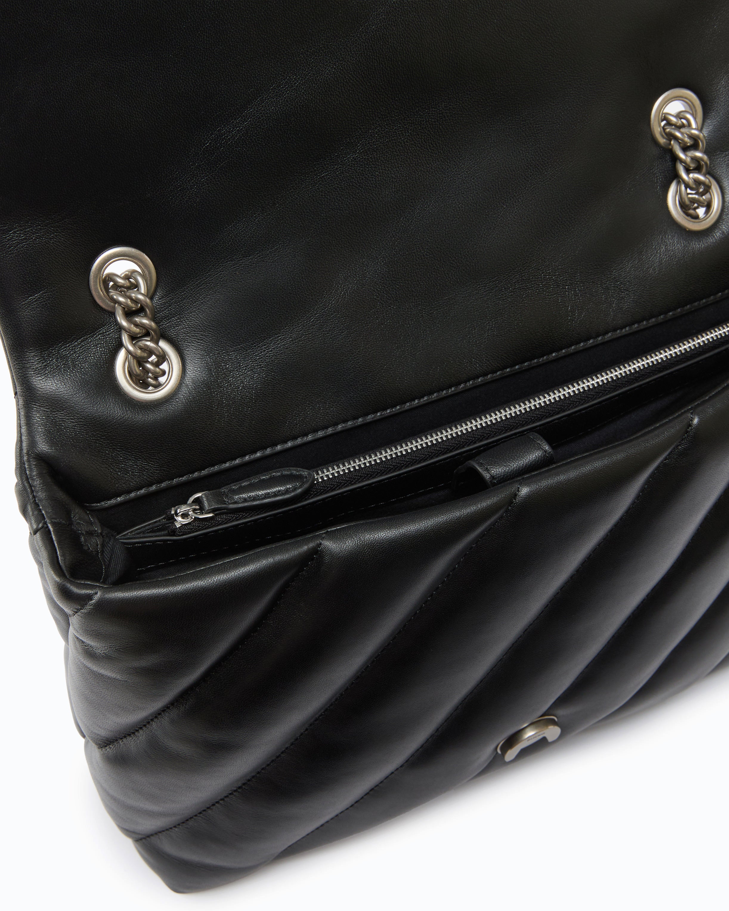 Pinko Big Love Bag Puff Maxi Quilt torebka czarna