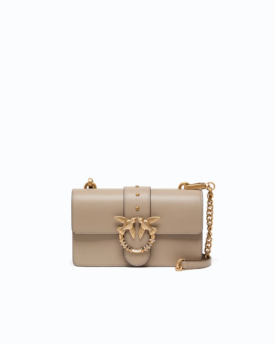 Pinko Mini Love Bag One torebka skórzana mini