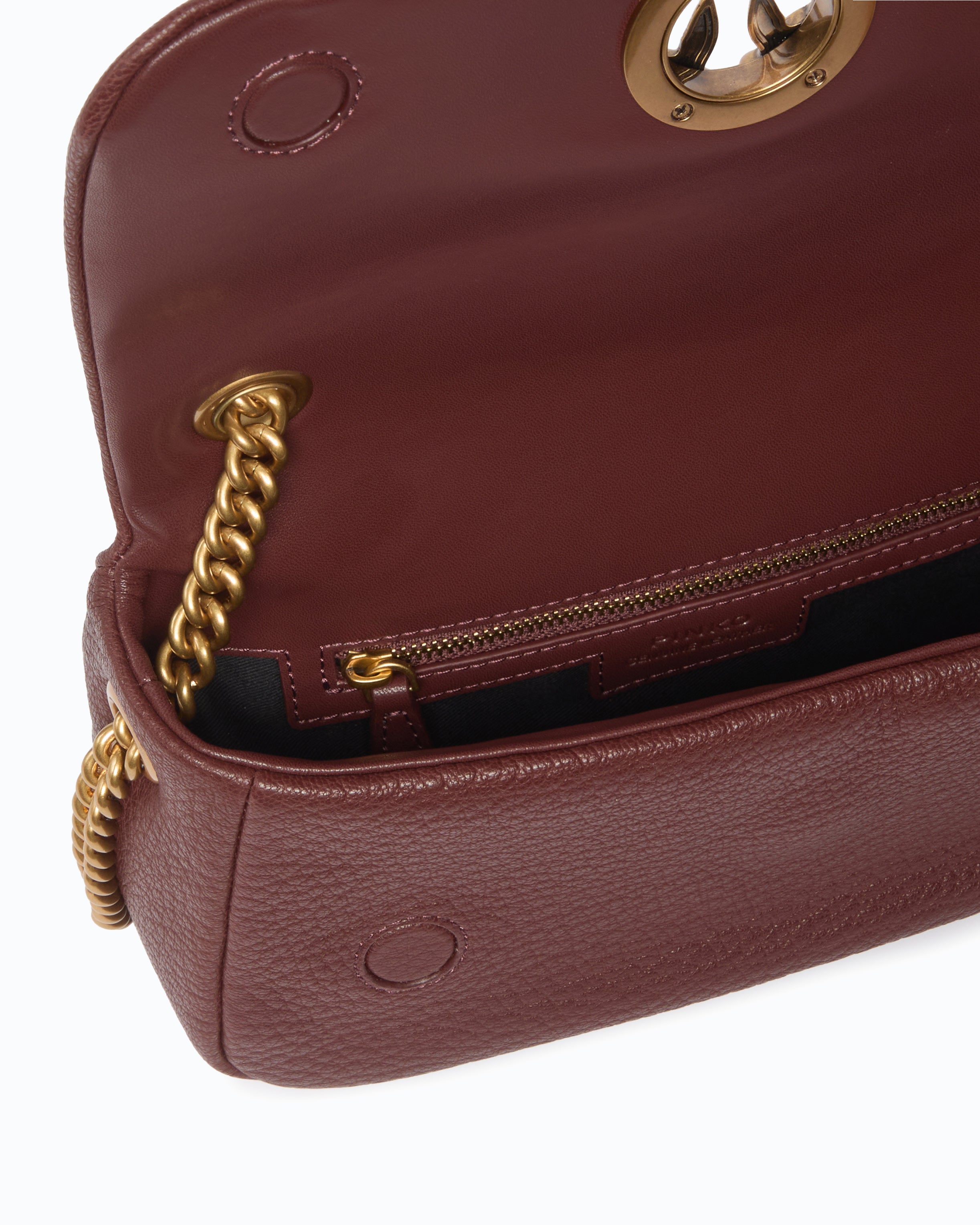 Pinko Love Bag Click Mini torebka skórzana