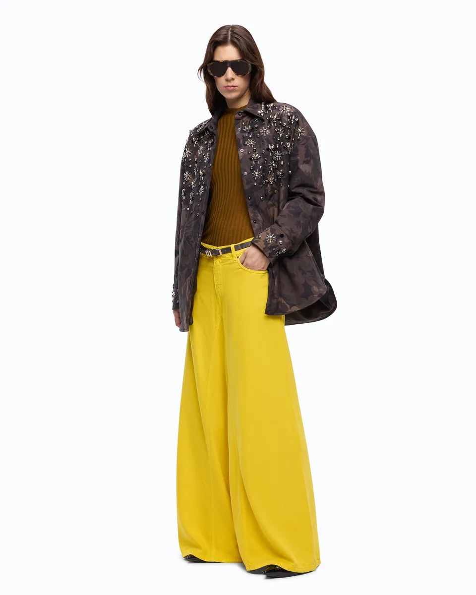 Pinko Winona Wide Leg dżinsy szerokie vintage