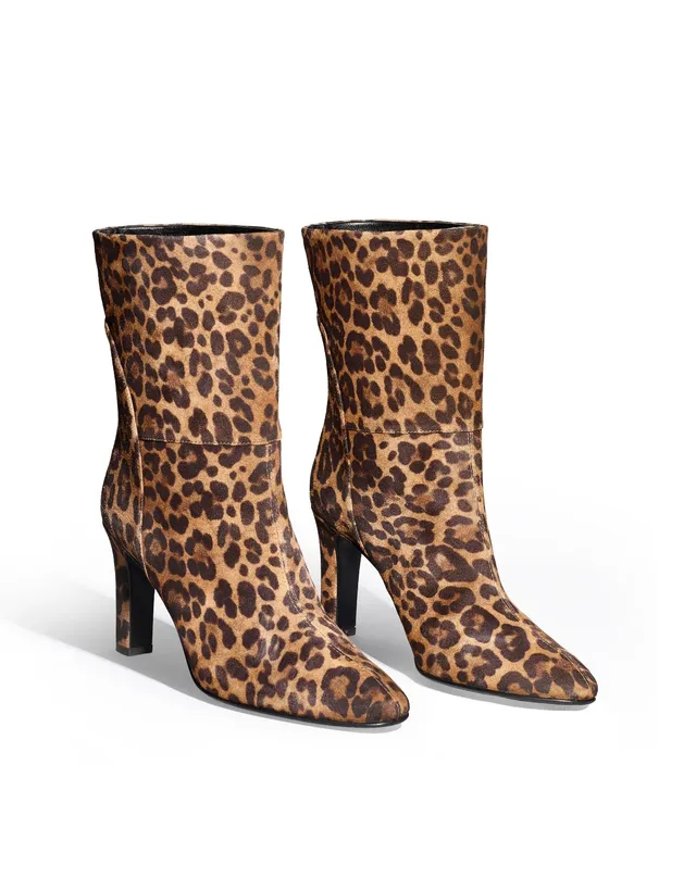 Temperley London Dusk botki panterka obcas 9 cm