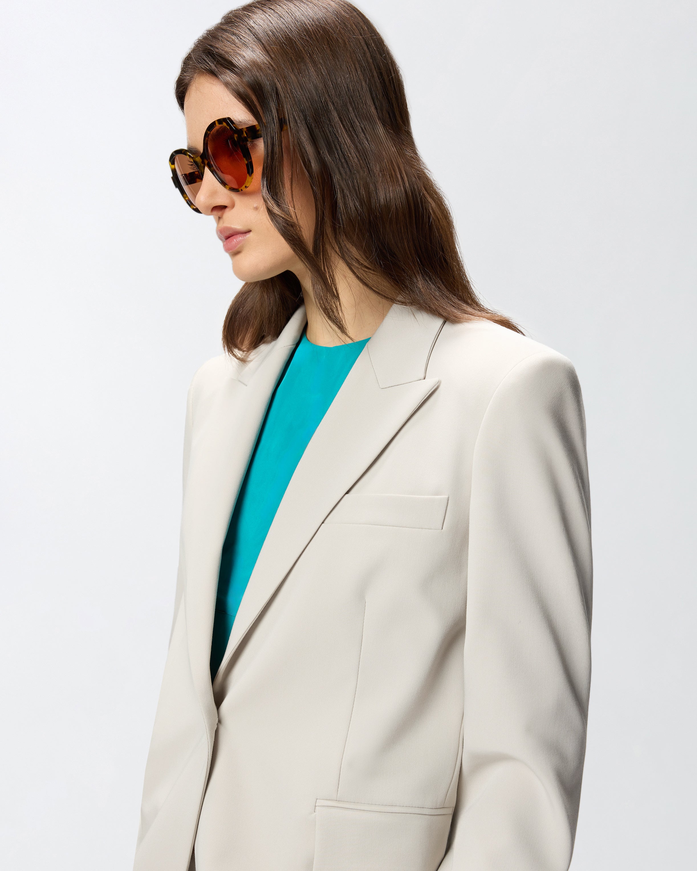 Pinko Deddy Jacket marynarka wizkozowa z rozcięciem