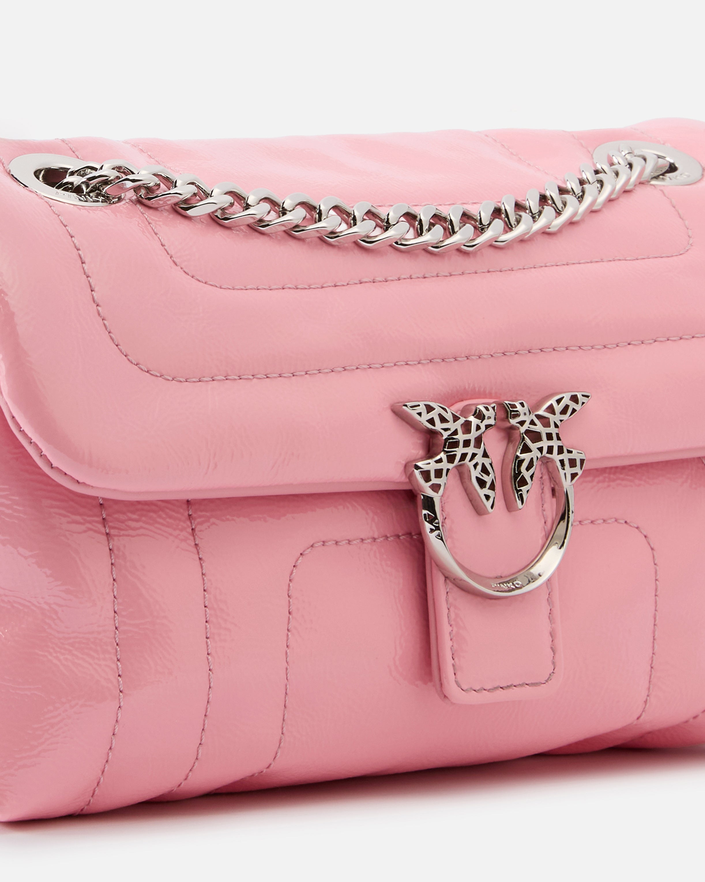Pinko Love Bag Puff torebka mała pikowana czarna