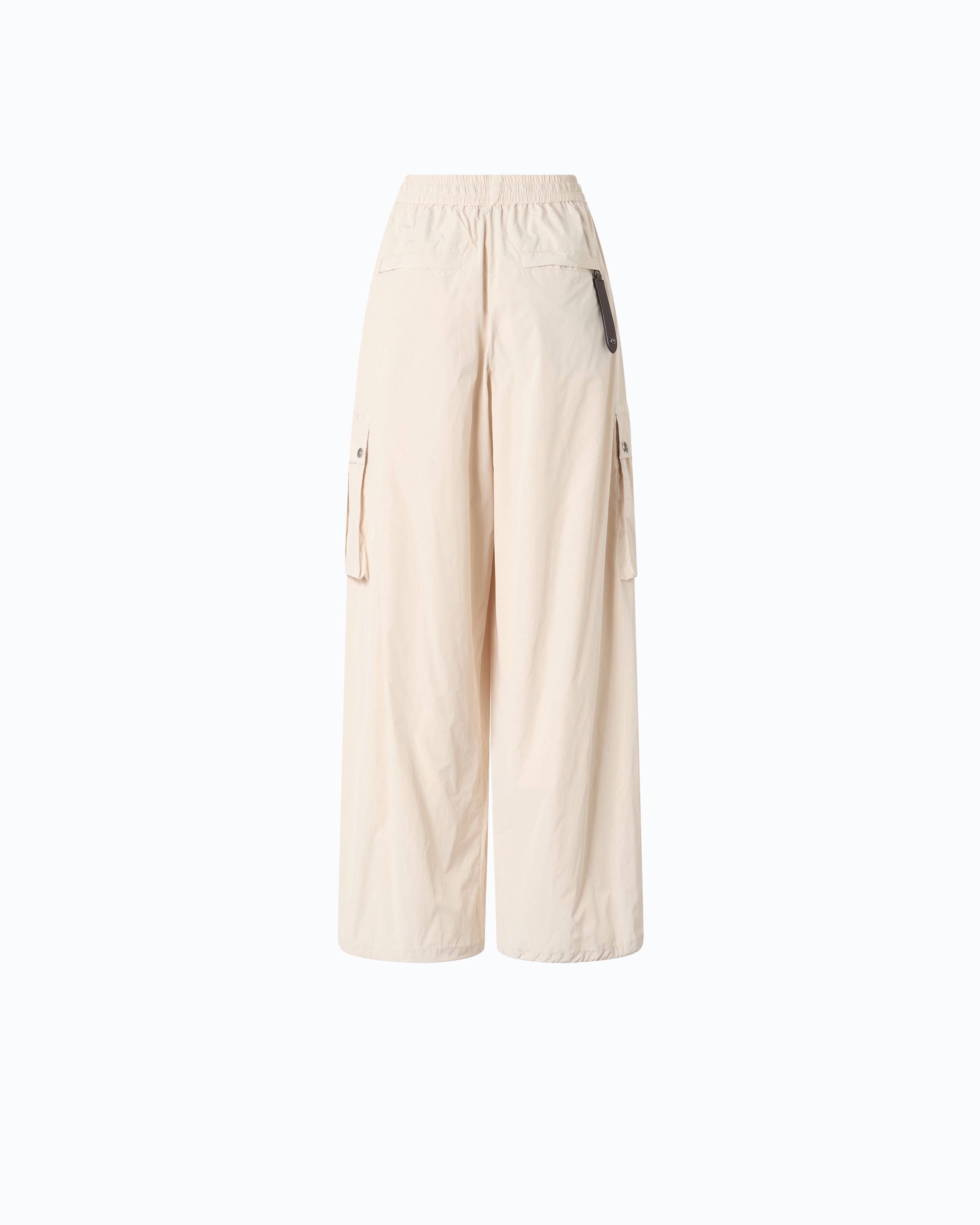 Pinko Pratolina Pants spodnie palazzo szare cargo