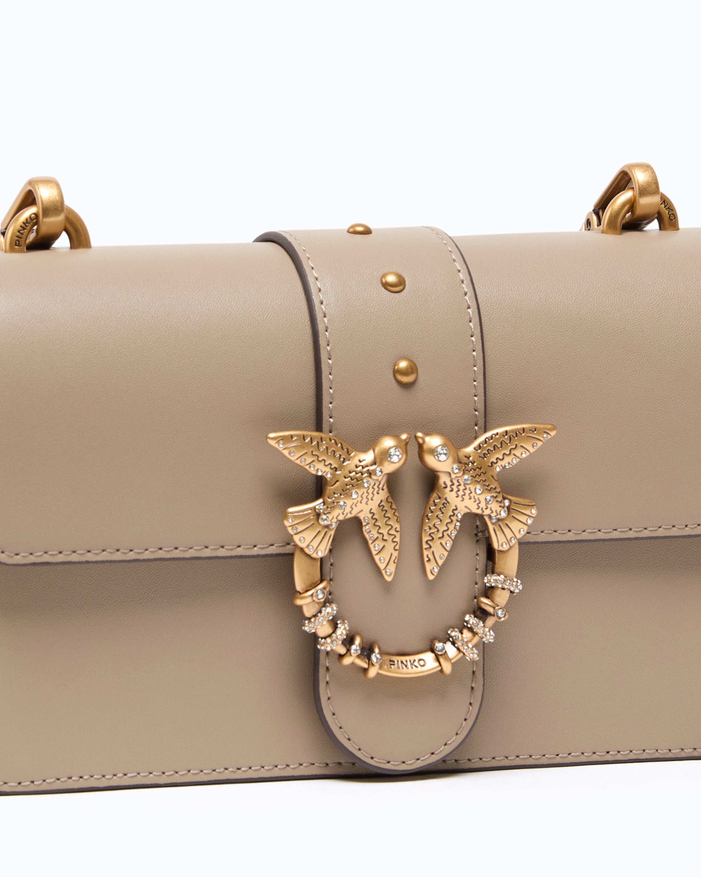 Pinko Mini Love Bag One torebka skórzana mini