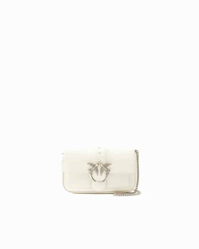 Pinko Pocket Love Bag One Simply torebka skórzana uni