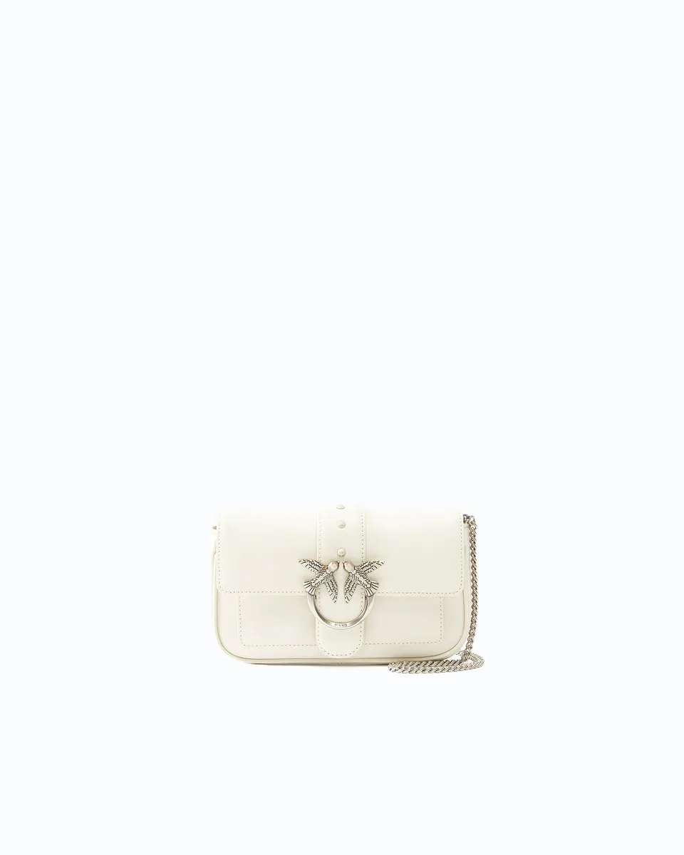 Pinko Pocket Love Bag One Simply torebka skórzana uni