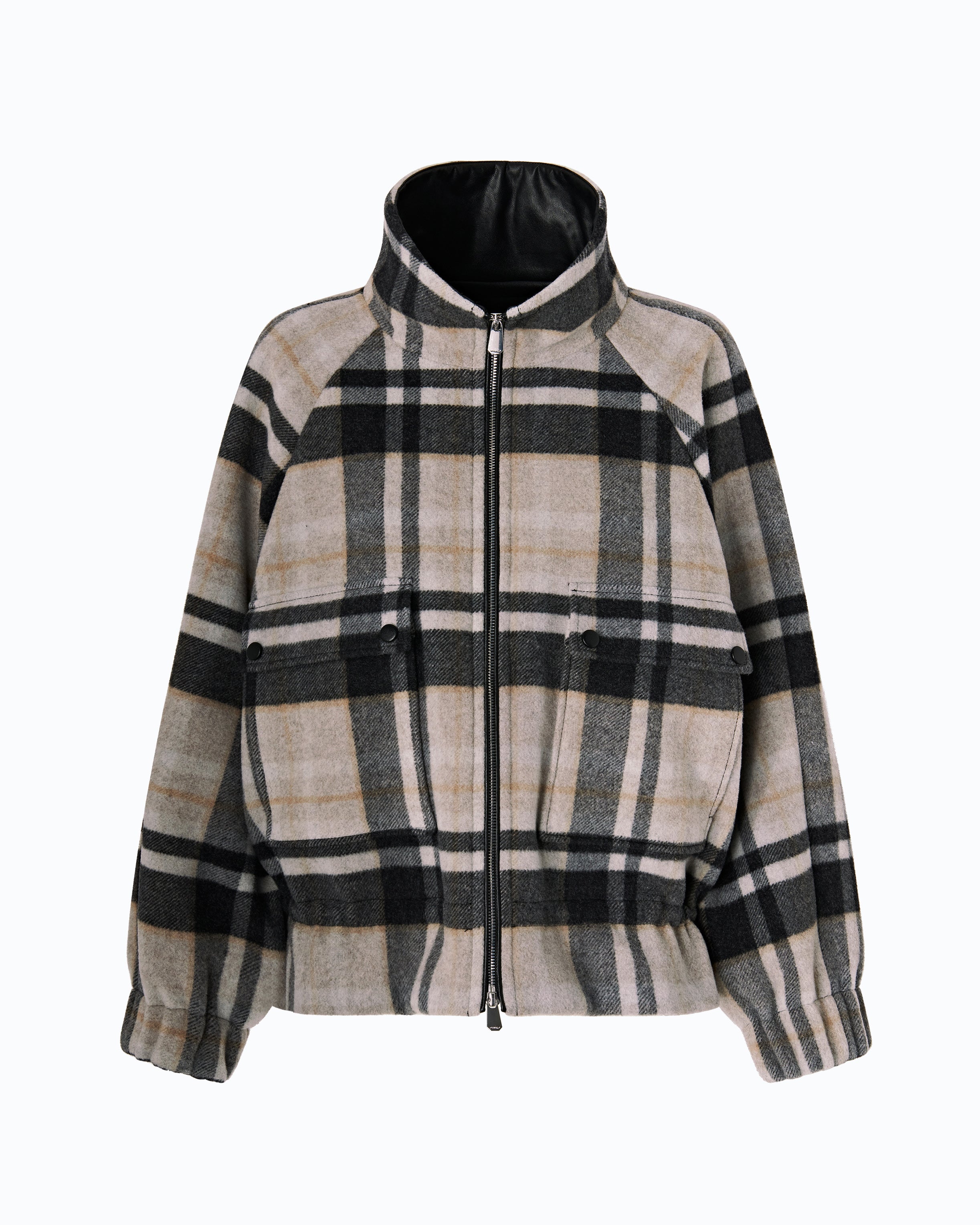 Pinko Borragine Blouson bosmanka kratka wełna