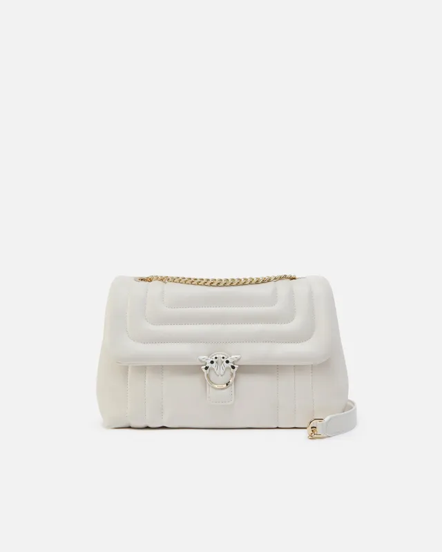 Pinko New Love Puff Classic torebka średnia pikowana