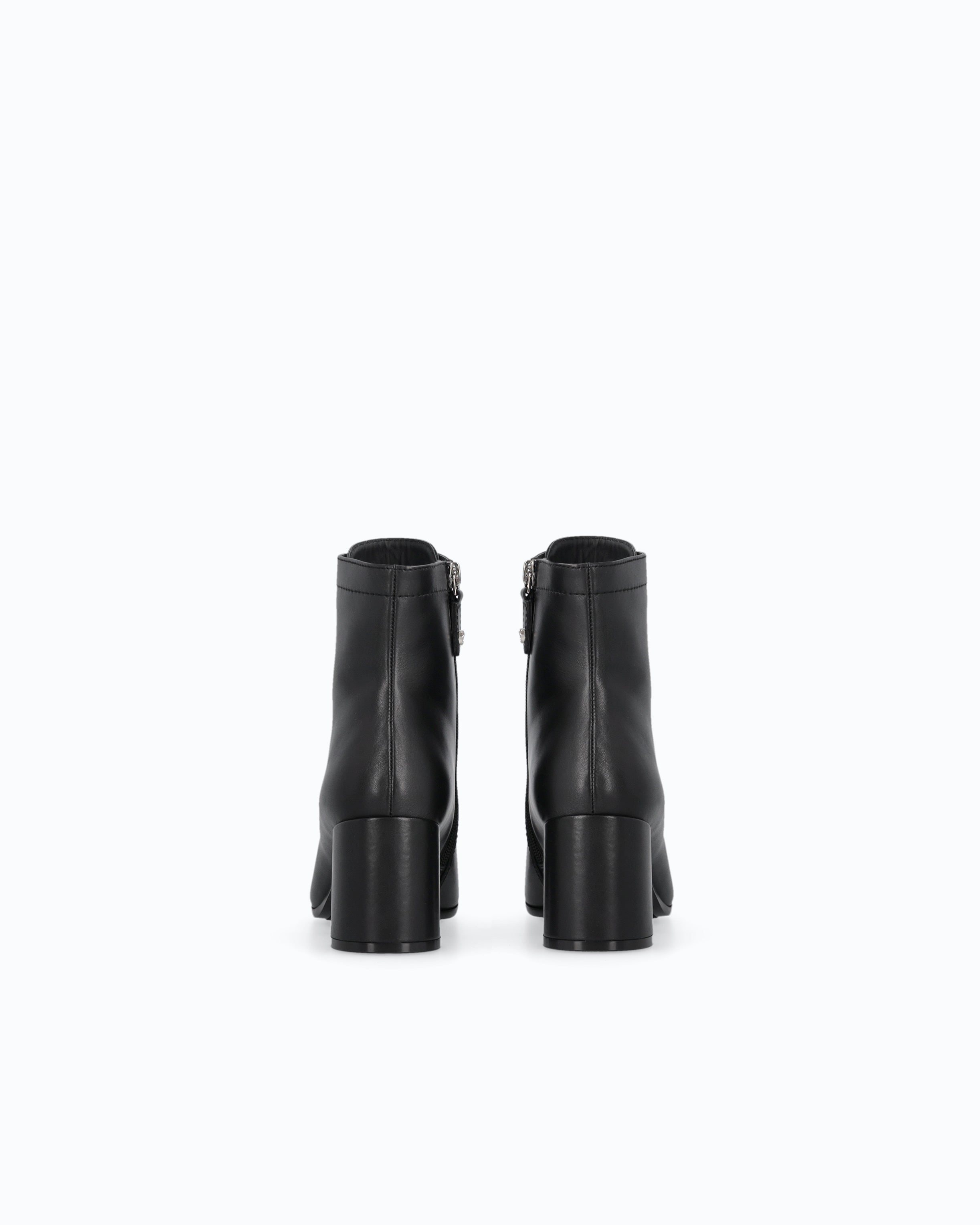 Pinko Anita 01 Ankle Boot botki czarne skórzane